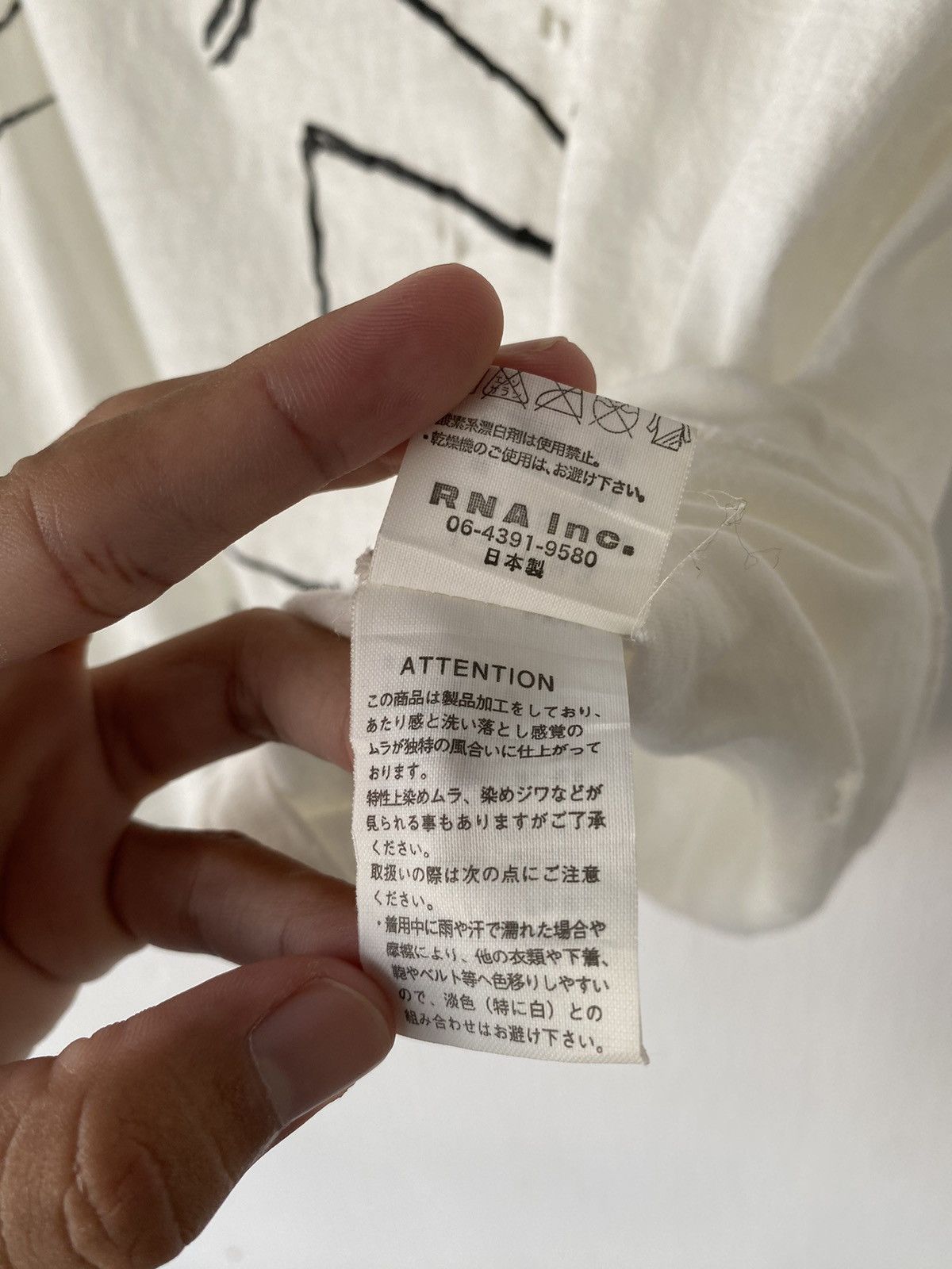 If Six Was Nine RNA Inc Distressed T-shirt Size M / US 6-8 / IT 42-44 - 8 Thumbnail