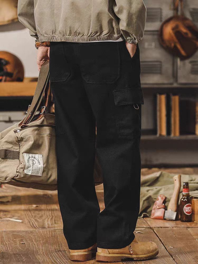 Japanese Brand × Vintage Black High Street Vintage Loose Fit Jeans Size US 34 / EU 50 - 3 Thumbnail