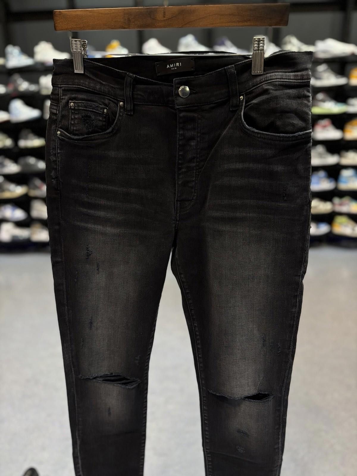 Amiri Size 34 - Amiri Slash Black Jeans 100% Authentic NEW Size US 33 - 4 Thumbnail
