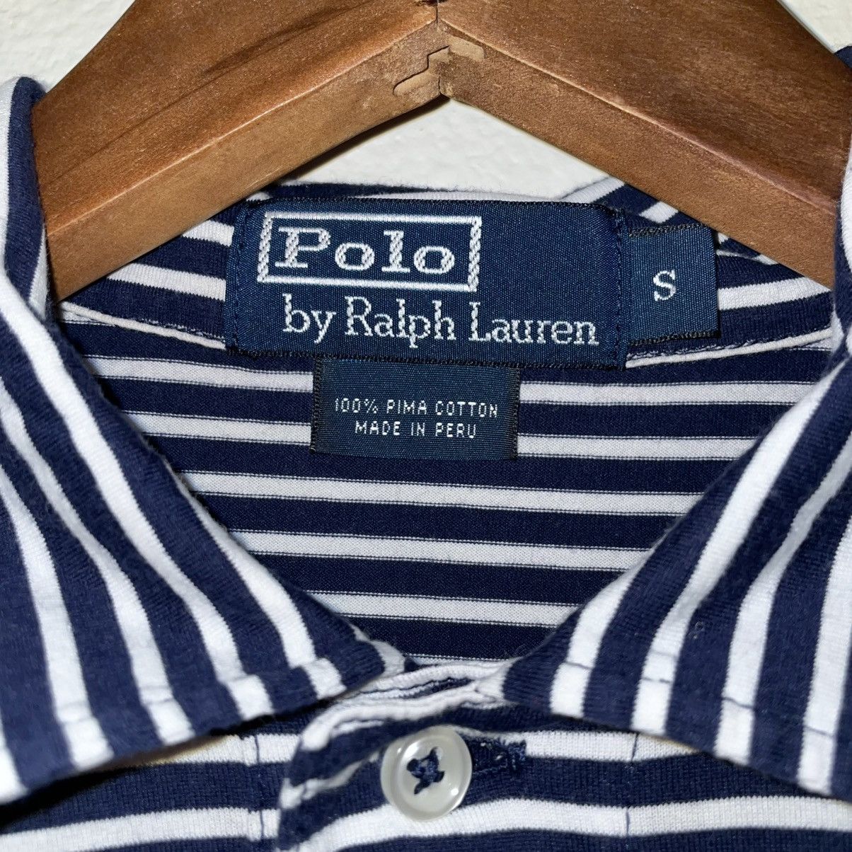 Polo Ralph Lauren Polo Ralph Lauren Pima Cotton Polo Size US S / EU 44-46 / 1 - 2 Thumbnail