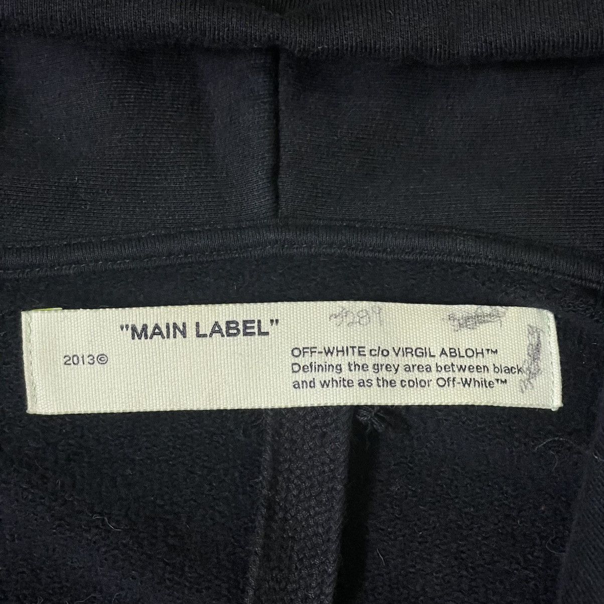 Off-White 19AW Oversized Wizard and Cat Hoodie