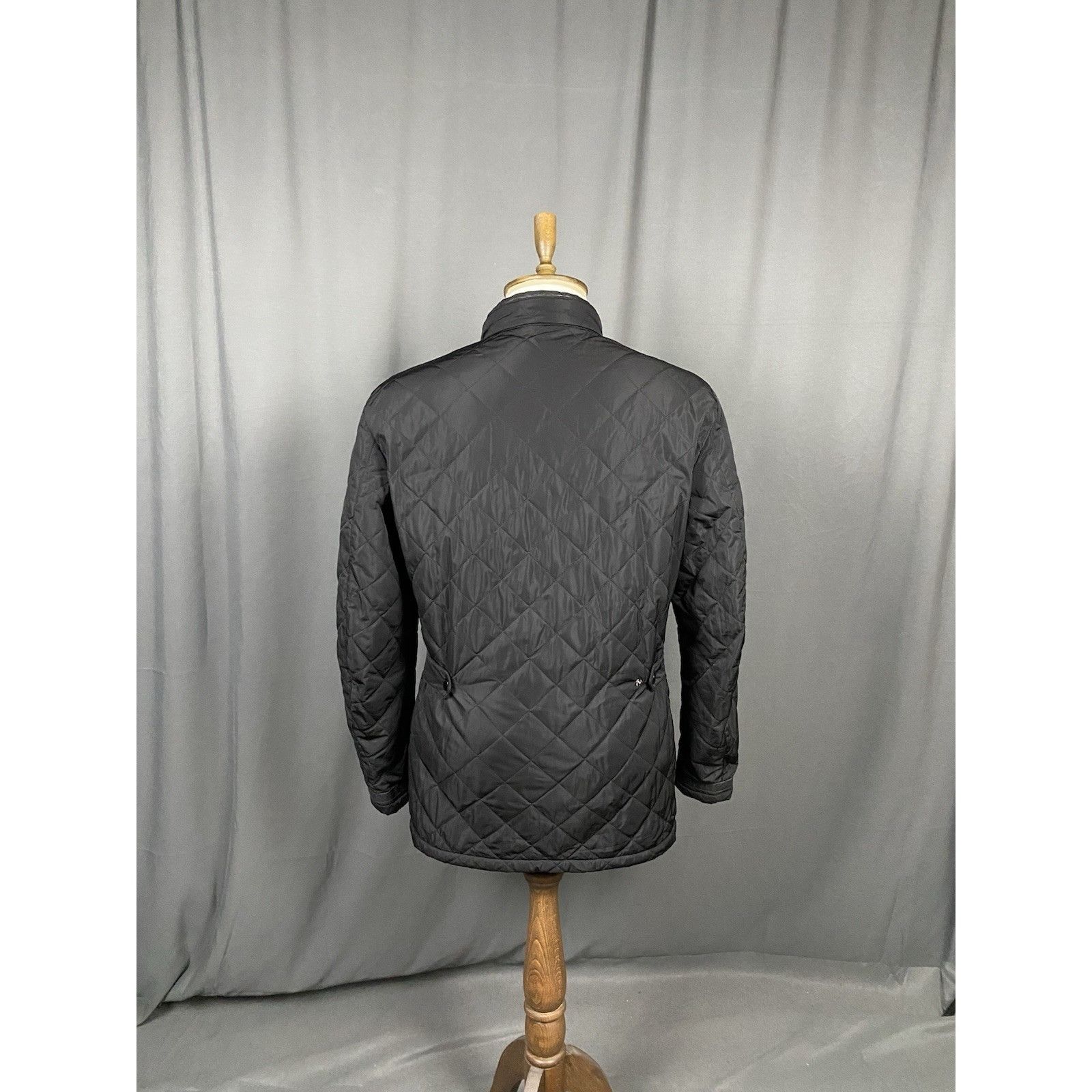 Barbour Barbour International Men's Black Quilted Jacket Size XL Size US XL / EU 56 / 4 - 8 Thumbnail