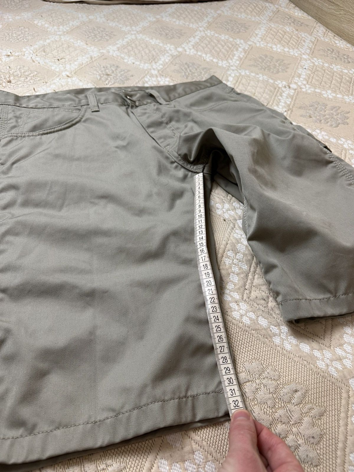 Carhartt 🔥 Carhartt Fort Bermuda Cargo Shorts Logo Work Y2K Vintage Size US 33 - 9 Thumbnail