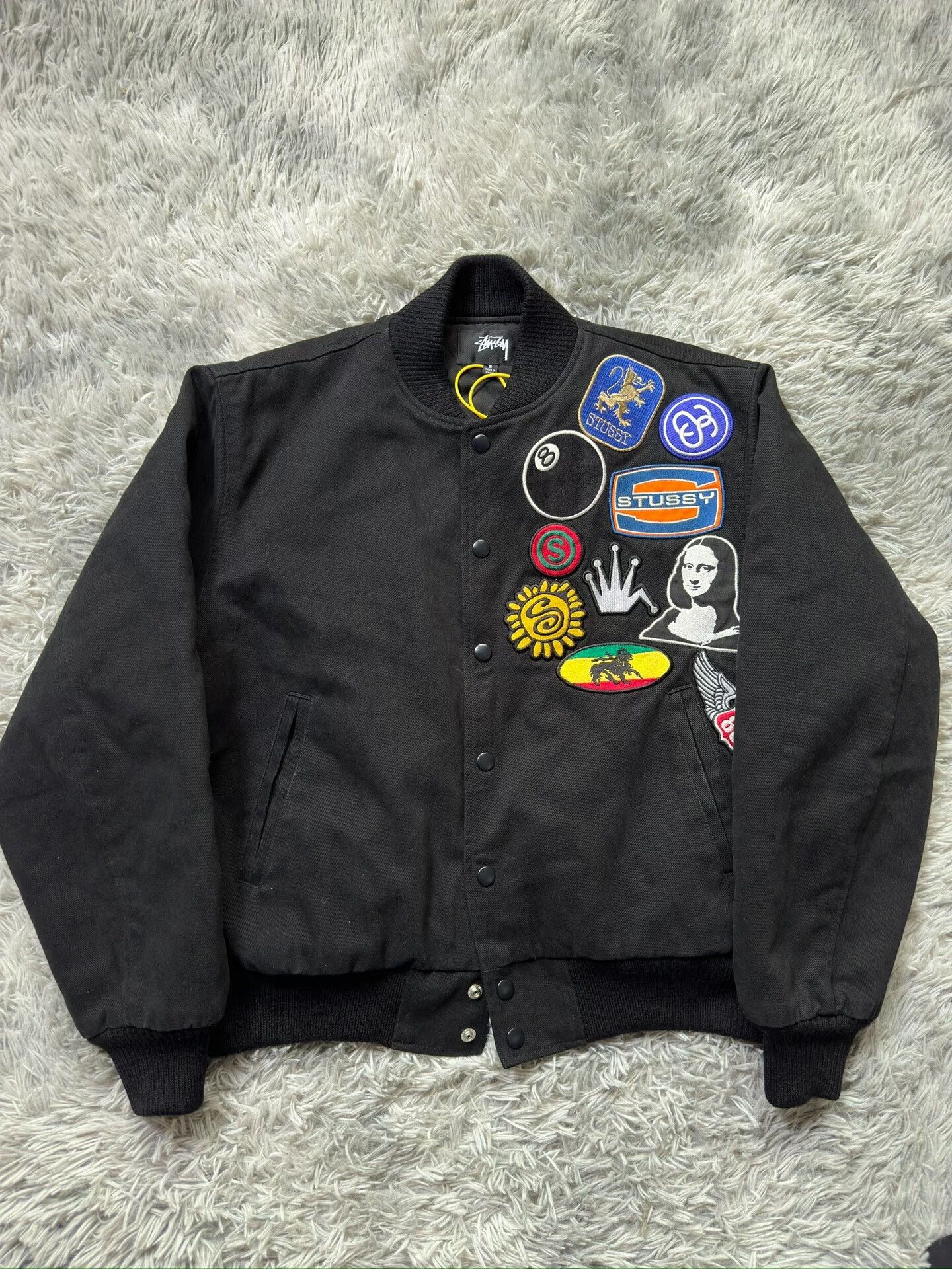 Stussy Stussy SS22 Varsity Jacket Size US S / EU 44-46 / 1 - 1 Thumbnail