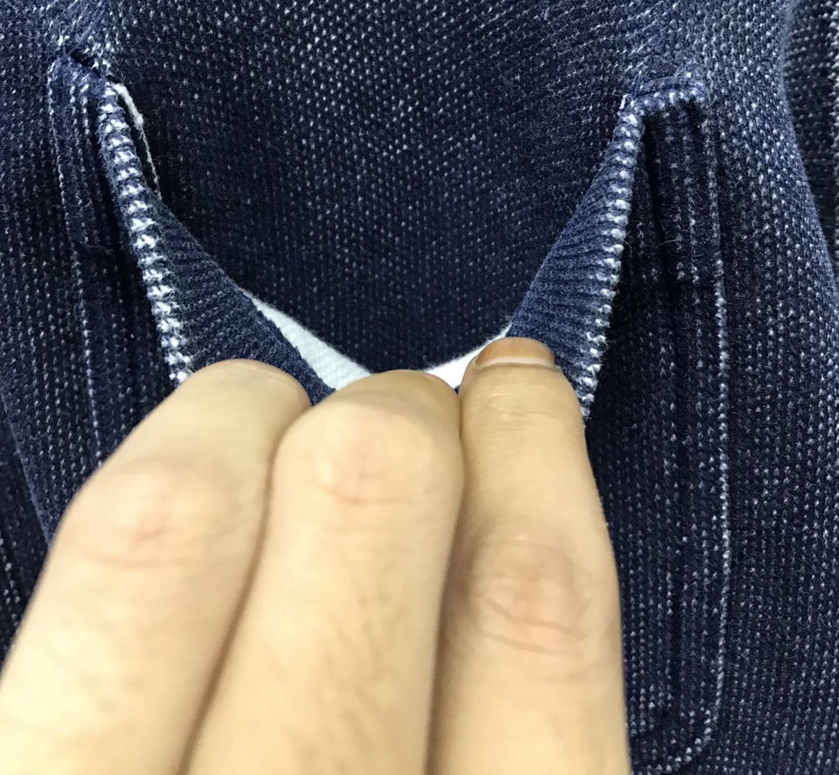 Henry Cotton's × Japanese Brand × Vintage Vintage HC’s Henry Cotton’s Blue Feel Made In Japan Jacket Size US M / EU 48-50 / 2 - 6 Thumbnail