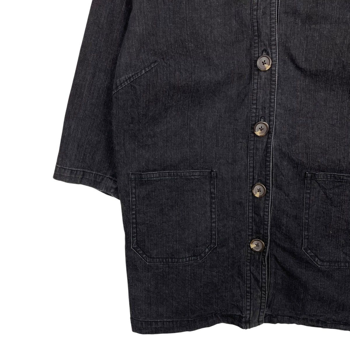 Other Japanese Brand Smile Land Oversize Denim Jacket Size 4XL / US 24-26 - 3 Thumbnail
