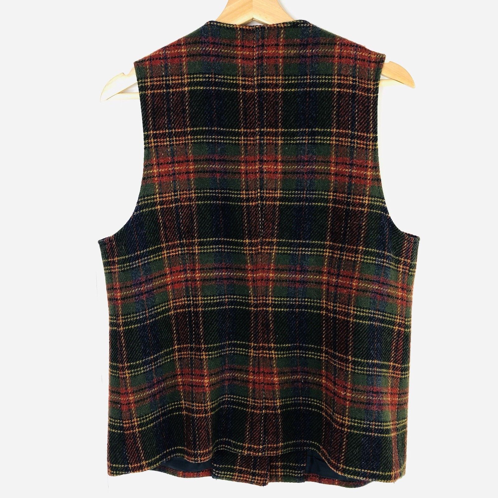Other JH Collectibles 100% Wool Plaid Vest Womens Sz 4 Preppy Size S / US 4 / IT 40 - 4 Thumbnail