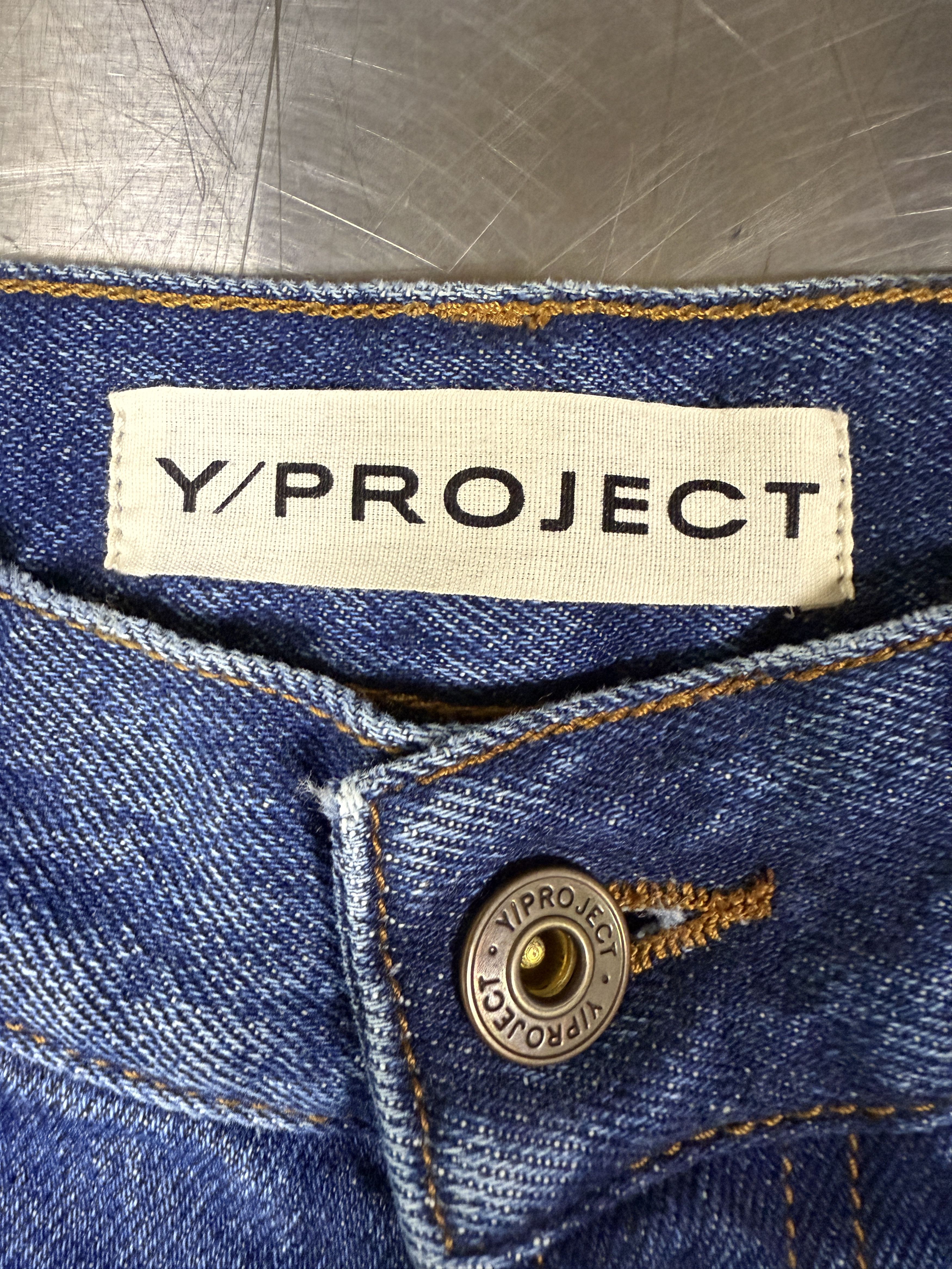 Y/Project $735 Y/Project Cowboy Cuff Jeans Size US 29 - 8 Thumbnail