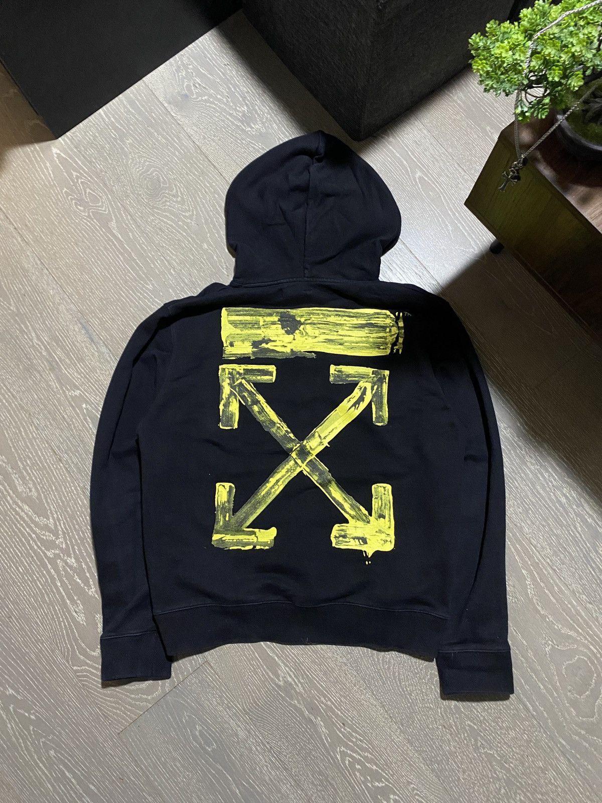 Off-White Off White Acrylic Arrows Layered Hoodie Size US L / EU 52-54 / 3 - 1 Thumbnail