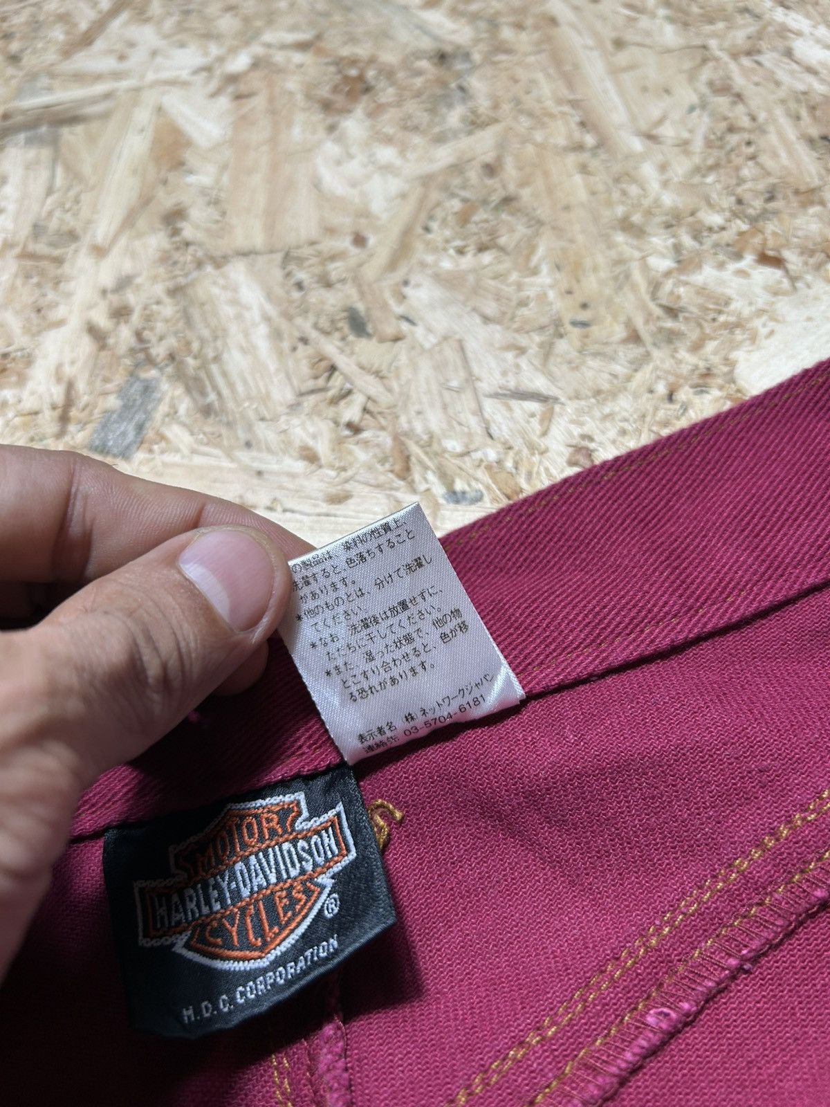 Harley Davidson Vintage Harley Davidson Wide Pants Size US 26 / EU 42 - 14 Thumbnail