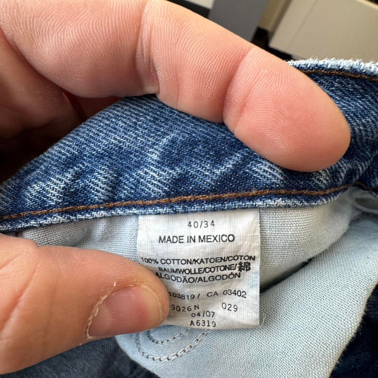 Harley Davidson Light blue vintage Harley Davidson Motorcycle denim jeans Size US 40 / EU 56 - 7 Thumbnail