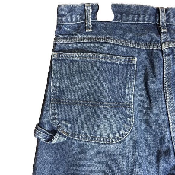 Dickies Dickie Carpenter Jean Men 38 Blue Workwear Hammer Loop Tool Size US 38 / EU 54 - 4 Thumbnail