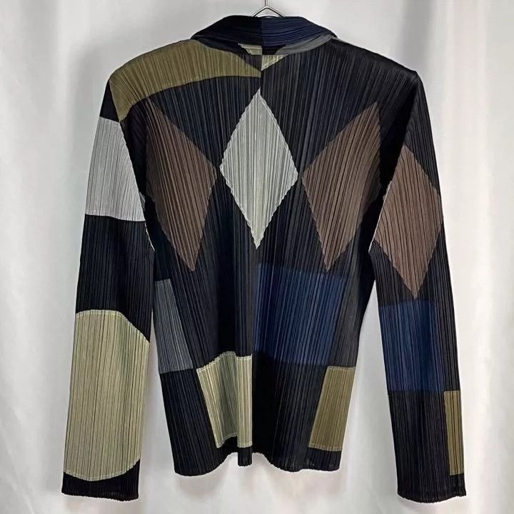 Issey Miyake Issey Miyake Geometric patchwork top Size L / US 10 / IT 46 - 2 Thumbnail