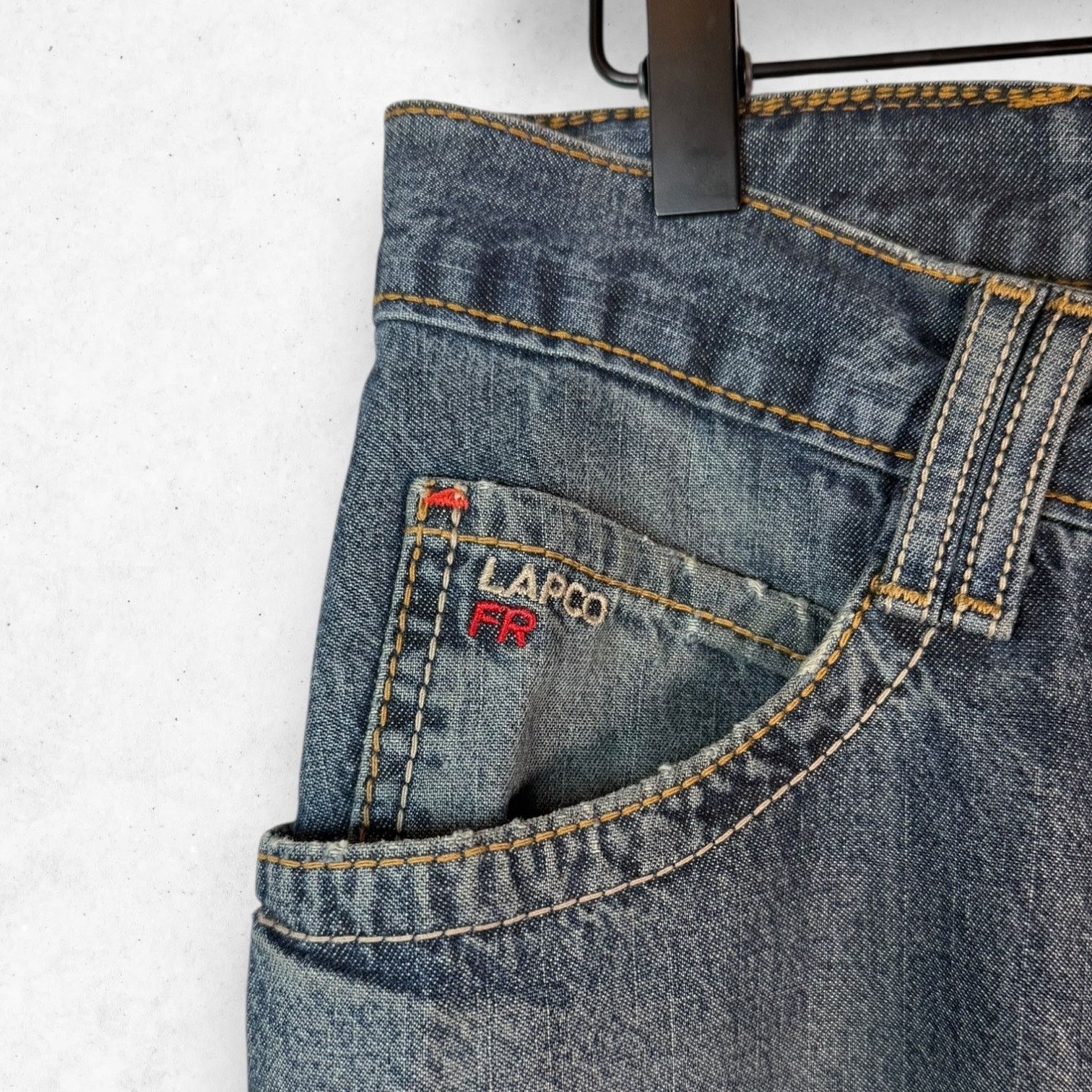 Other LAPCOFR Flame Resistant Jeans Men's 32X30 Medium Wash Size US 32 / EU 48 - 4 Thumbnail