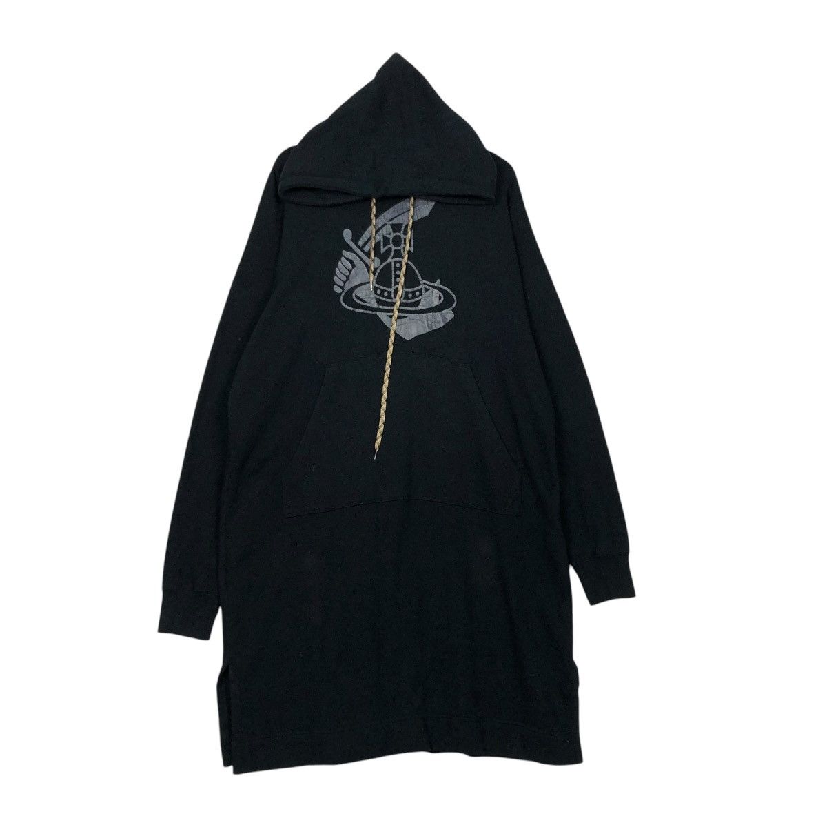 Vivienne Westwood 🔥VINTAGE HOODIE SWEATER VIVIENNE WESTWOOD ANGLOMANIA Size XS / US 0-2 / IT 36-38 - 2 Thumbnail