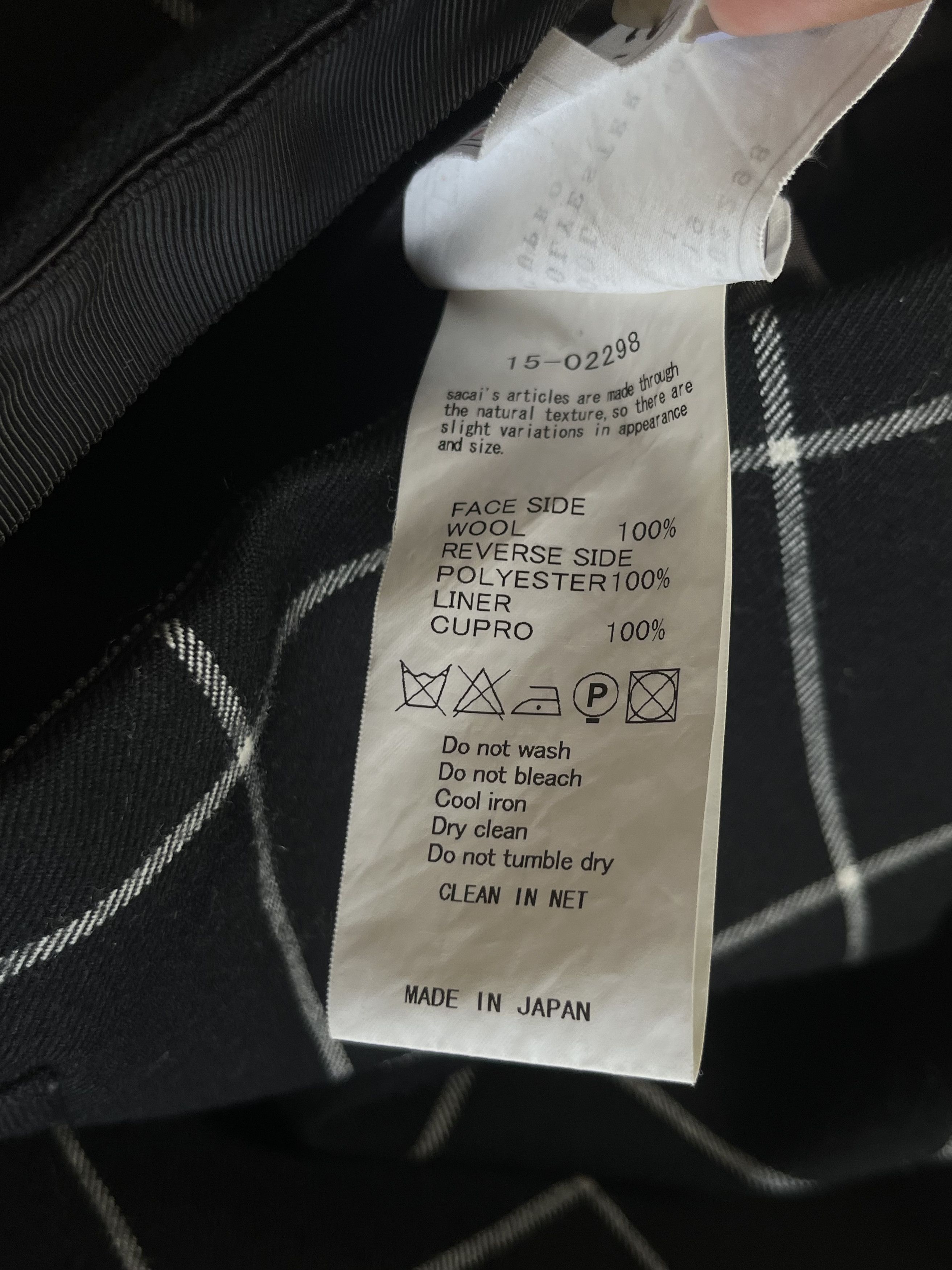Sacai Sacai mid length black skirt Size 26" / US 2 / IT 38 - 10 Thumbnail