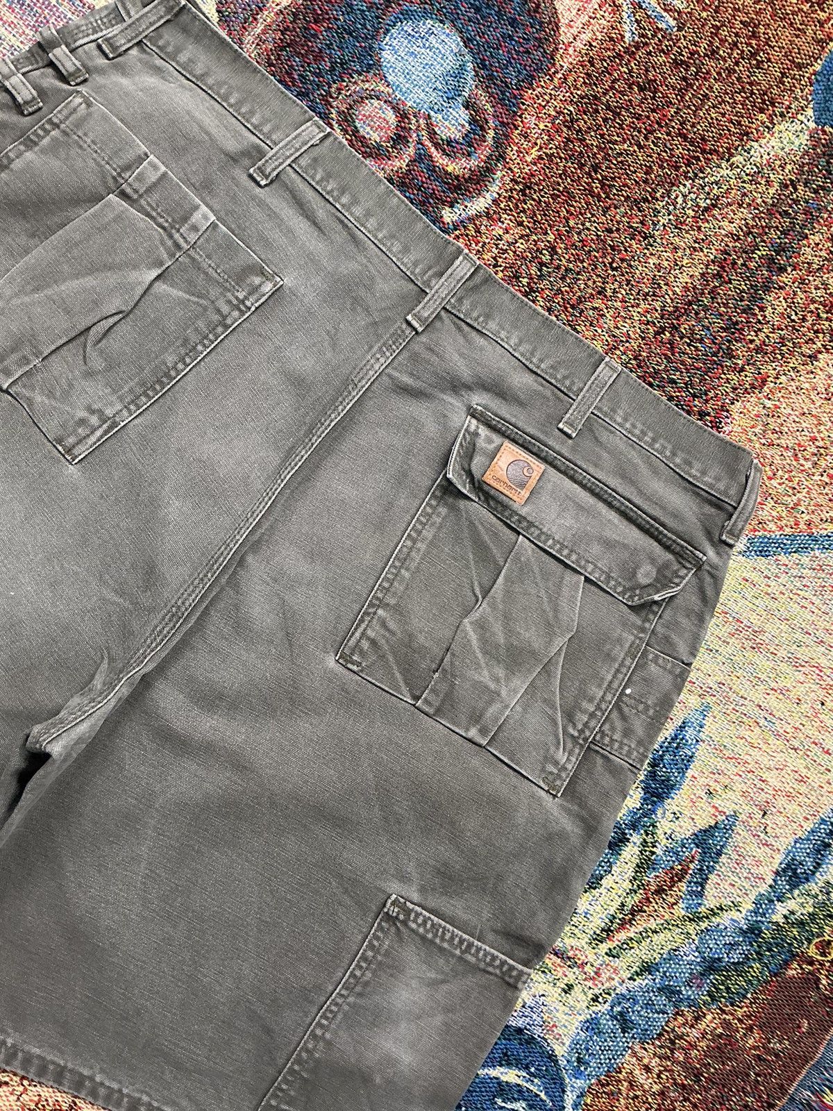 Carhartt Vintage Carhartt B81 MOS cargo denim short Size US 42 / EU 58 - 12 Thumbnail