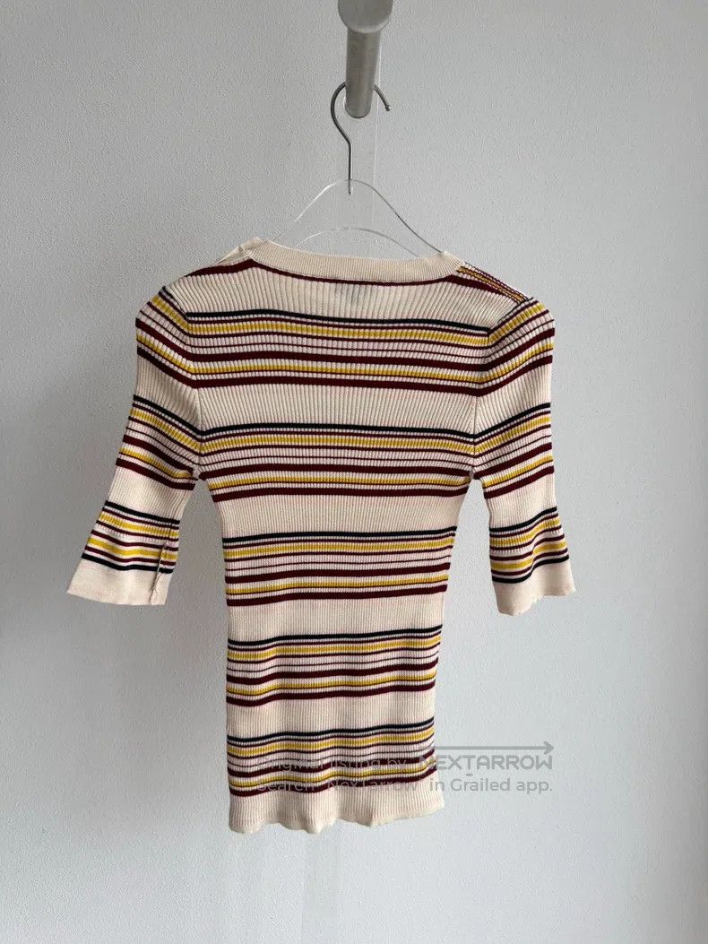 Chanel Chanel 18B striped knitwear Size XXS / US 00 / IT 34 - 3 Thumbnail