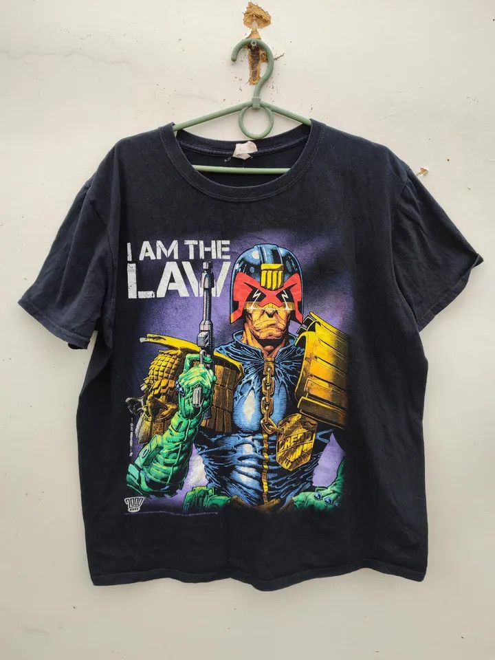 Vintage JUDGE DREDD I Am The Law T SHIRT S vintage Cliff Robinson Size US S / EU 44-46 / 1 - 1 Thumbnail