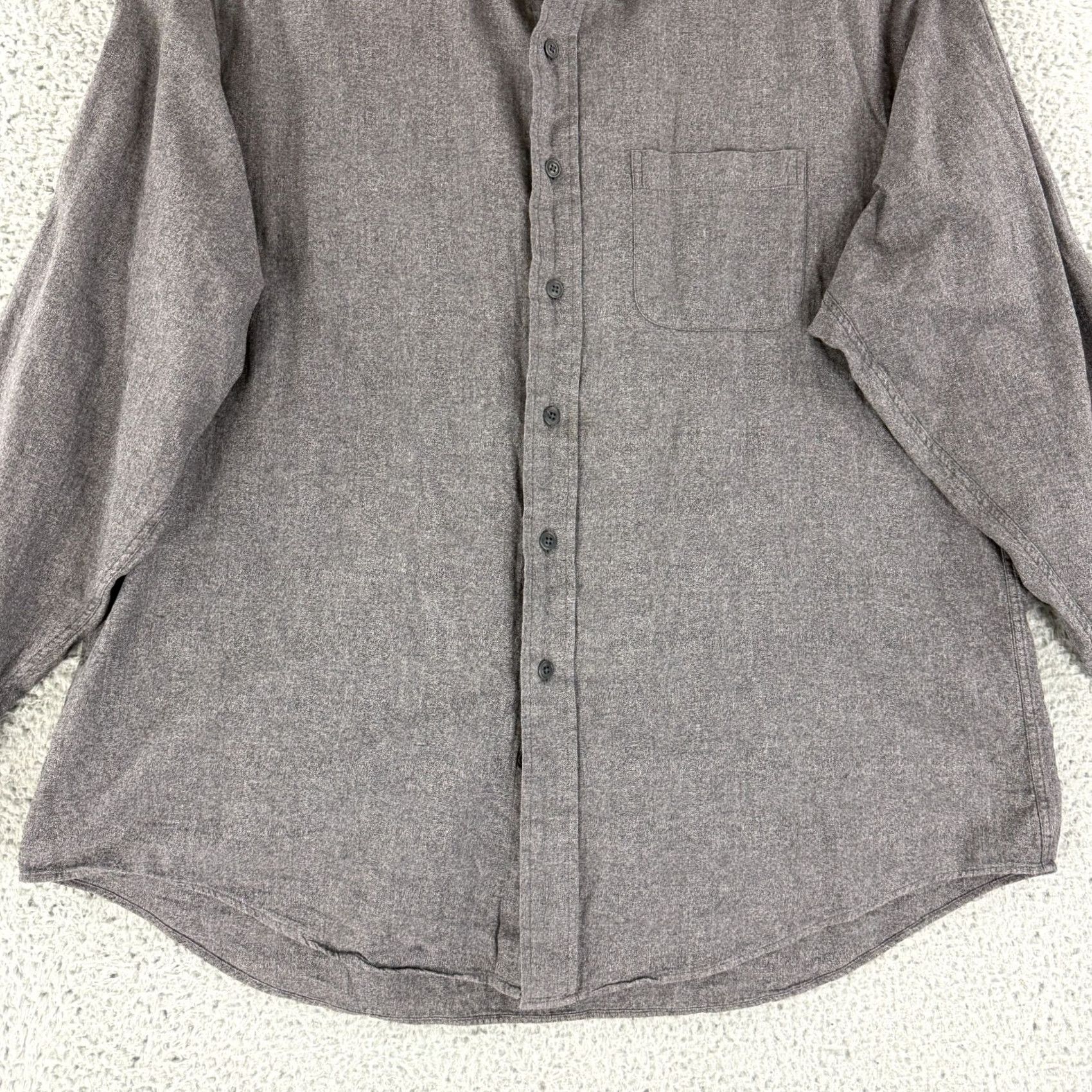 Brooks Brothers VINTAGE Brooks Brothers Button-Down Shirt Mens L Gray City Classic Preppy 50" Chest 29.5" Length Mens Size US L / EU 52-54 / 3 - 4 Thumbnail