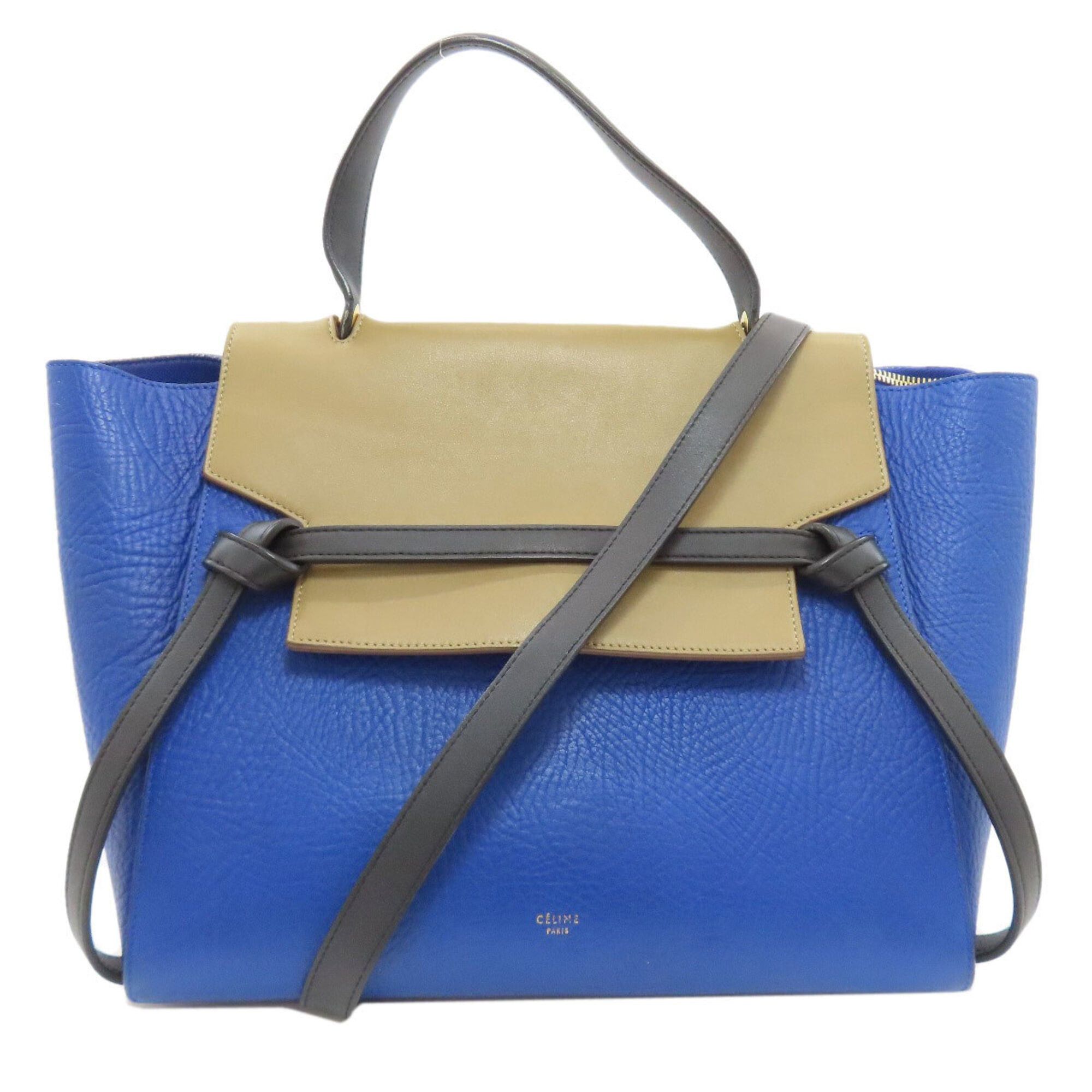 Celine Celine Belt Bag 2-Way Handbag Calfskin Women's CELINE Size ONE SIZE - 1 Thumbnail