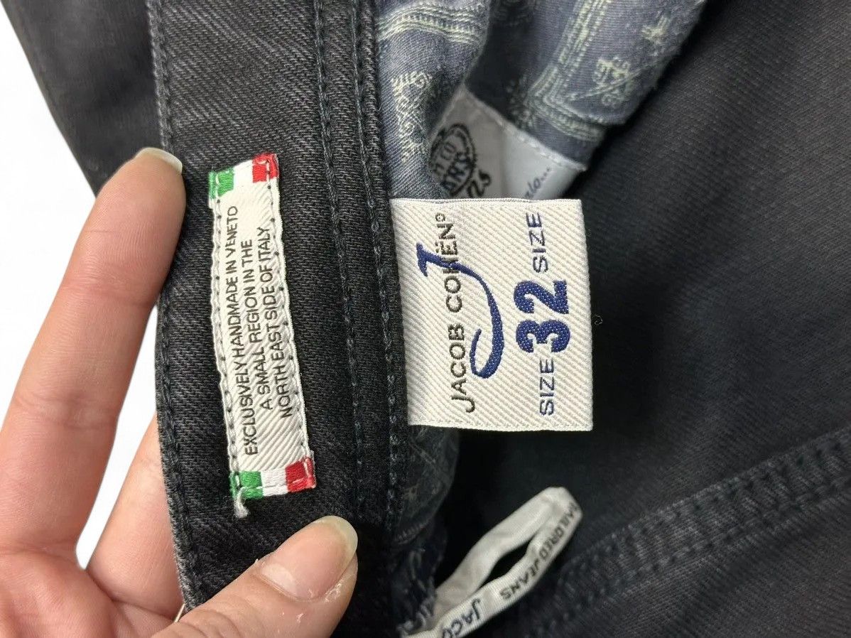 14th Addiction Jacob Cohen black denim jeans slim fit vintage style Size US 32 / EU 48 - 9 Thumbnail