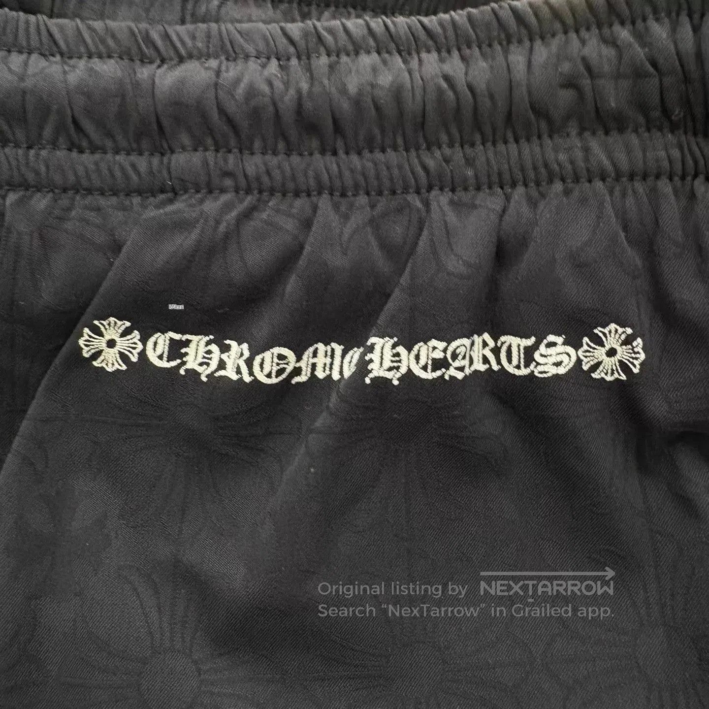 Chrome Hearts Black Elastic Waist Sweatpants . Size US 32 / EU 48 - 3 Thumbnail