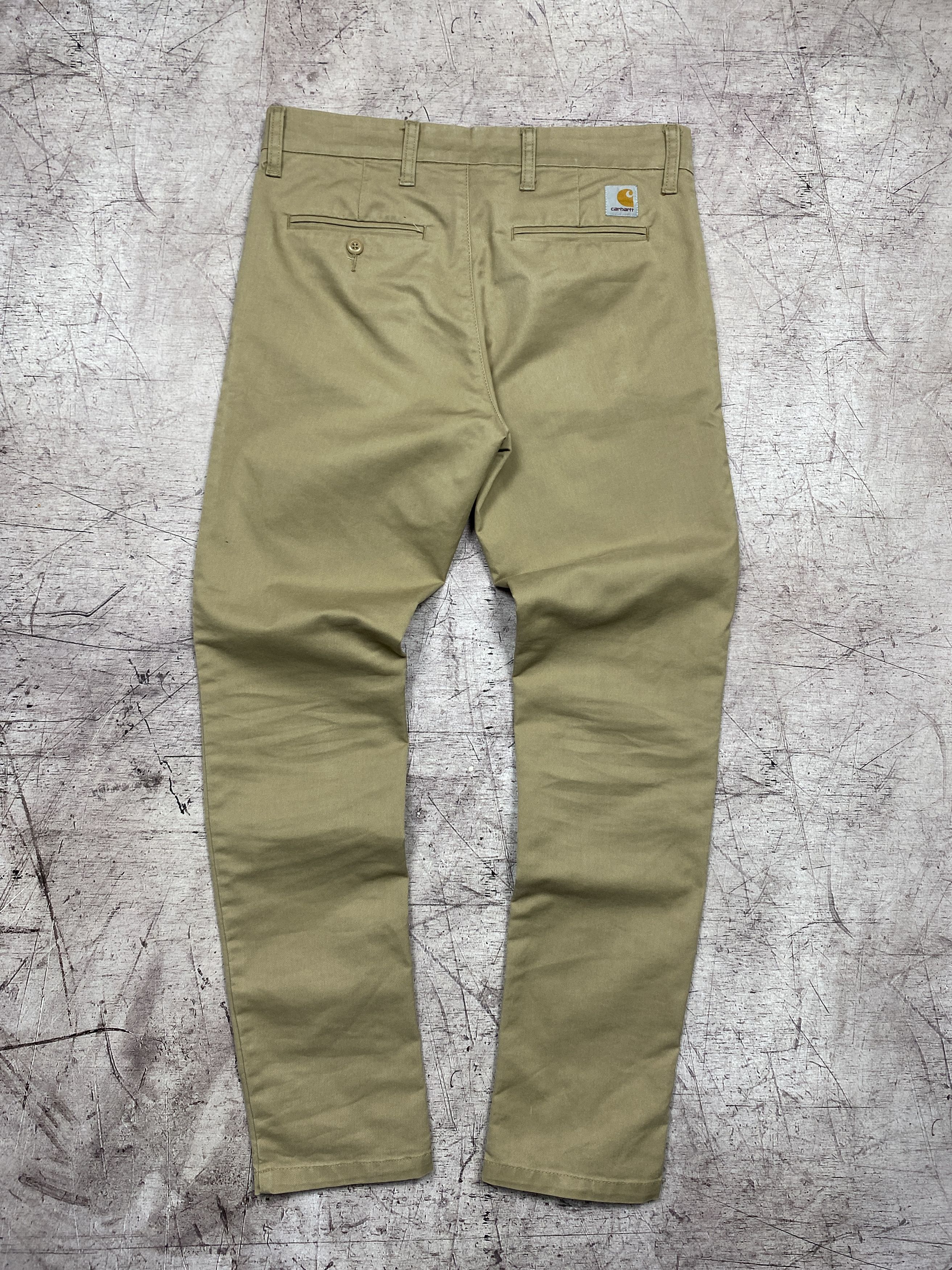 Carhartt Wip × Vintage Carhartt WIP Vintage Mens Sid Chino Pants Size US 31 - 1 Thumbnail