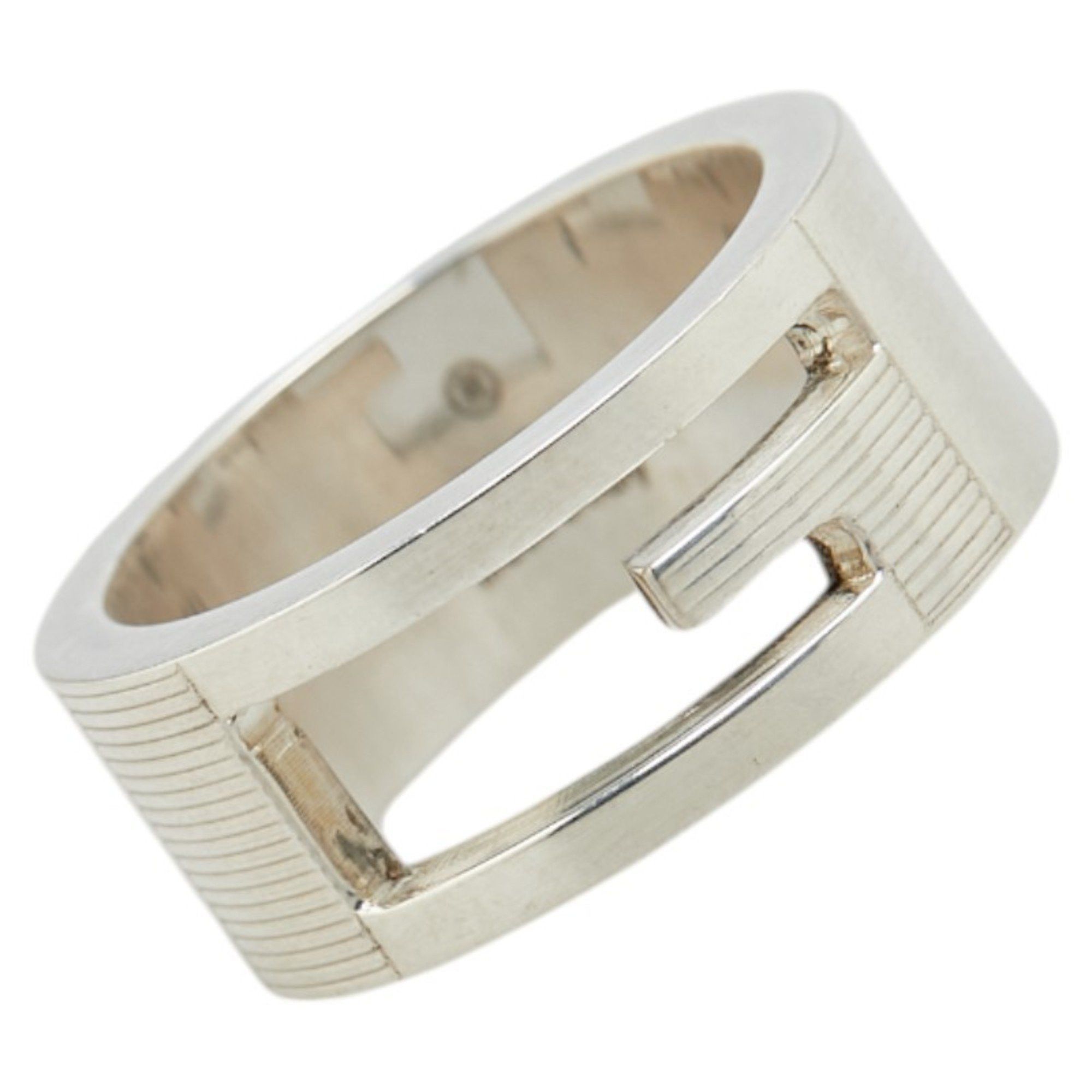 Gucci Gucci Branded G Ring #9 SV925 Silver Women's GUCCI Size ONE SIZE - 1 Thumbnail