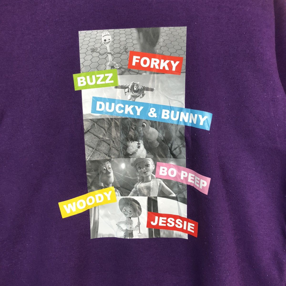 Disney Toy Story 4 Purple movie Sweatshirt #7526 Size US M / EU 48-50 / 2 - 5 Thumbnail