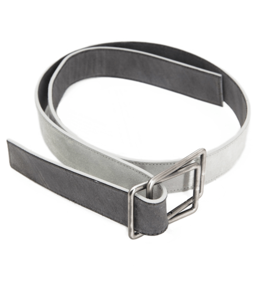 Deepti NWT Stone Crux Reversible Belt - White and Slate Leather Size ONE SIZE - 2 Thumbnail