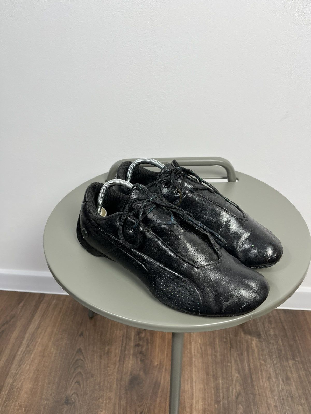 Puma Puma Racing Drift Cat 7 Women’s Black Leather Shoes EU 39 Size US 8 / IT 38 - 2 Thumbnail