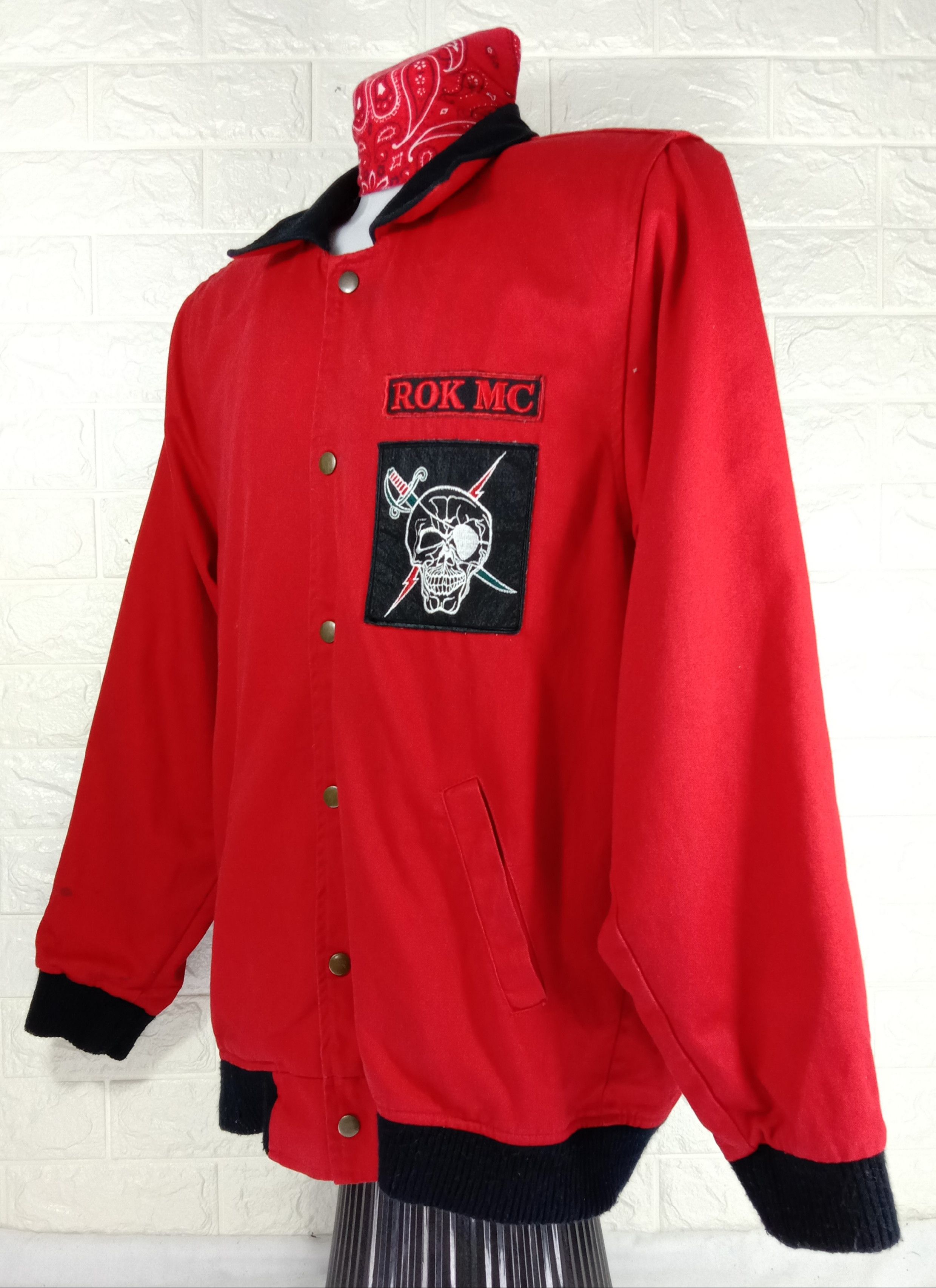 Rokit Vintage London Design By Rokit Over Printed Jacket Size US L / EU 52-54 / 3 - 4 Thumbnail