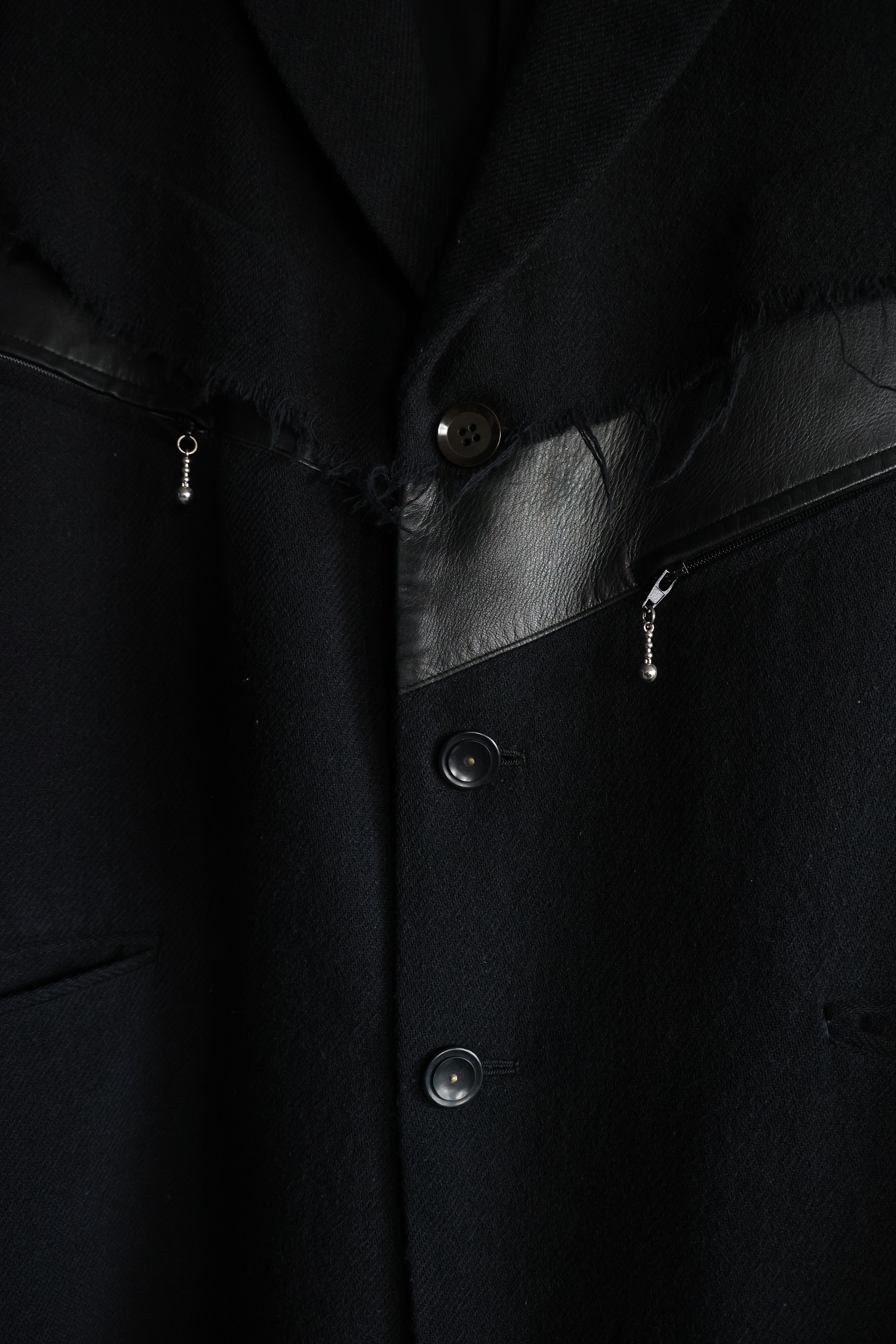 Yohji Yamamoto VERY RARE yohji yamamoto pour homme blazer 05aw Size US M / EU 48-50 / 2 - 8 Thumbnail