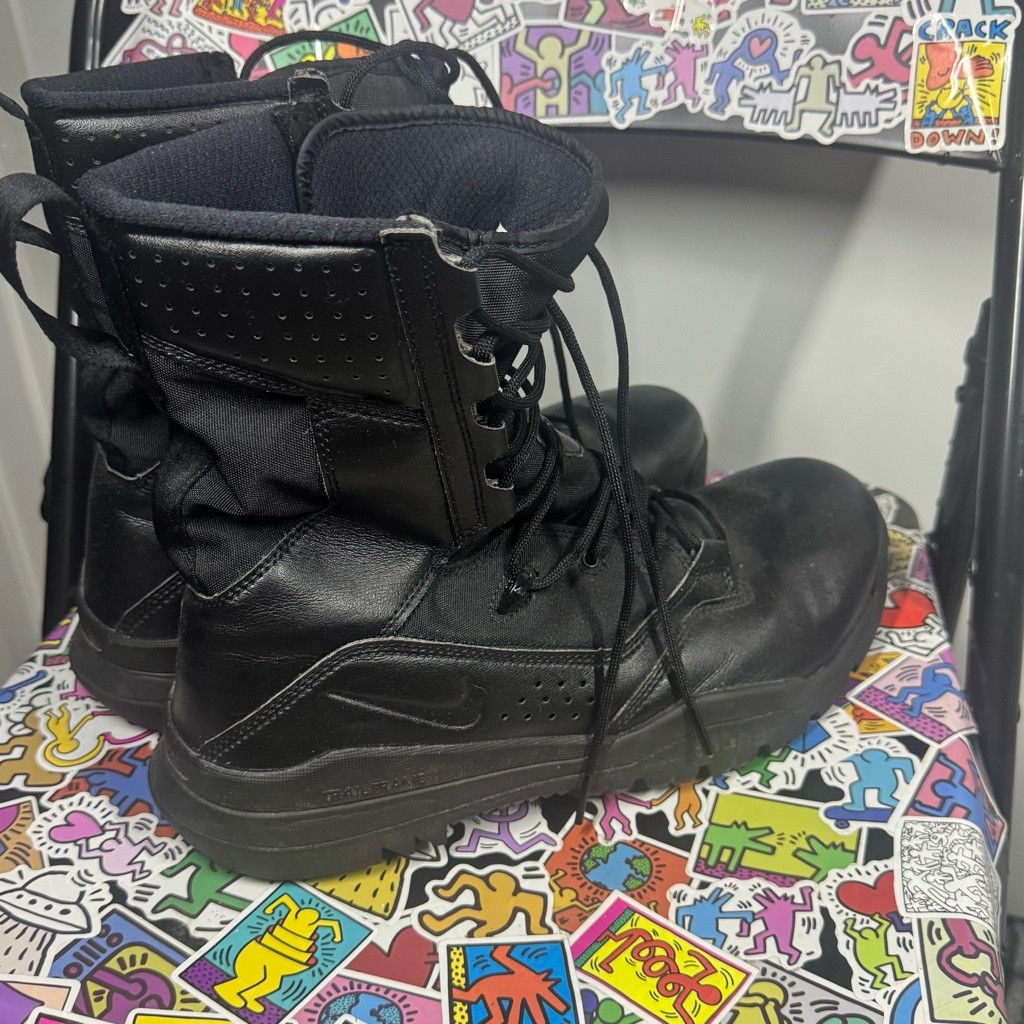 Nike Nike SFB Tactical Boots – Triple Black | Size 12.5 Size US 12.5 / EU 45-46 - 4 Thumbnail