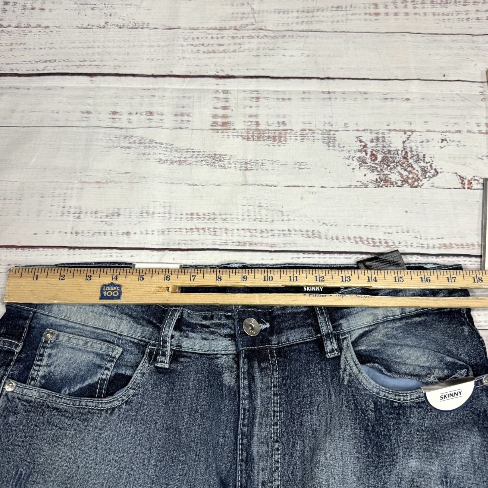 Southpole Southpole Skinny Blue Jeans Men's Sz 38 4 Way Stretch Active Flex New Blue Cotton Polyester Jeans Mens 38 Skinny Stretch Size US 38 / EU 54 - 2 Thumbnail