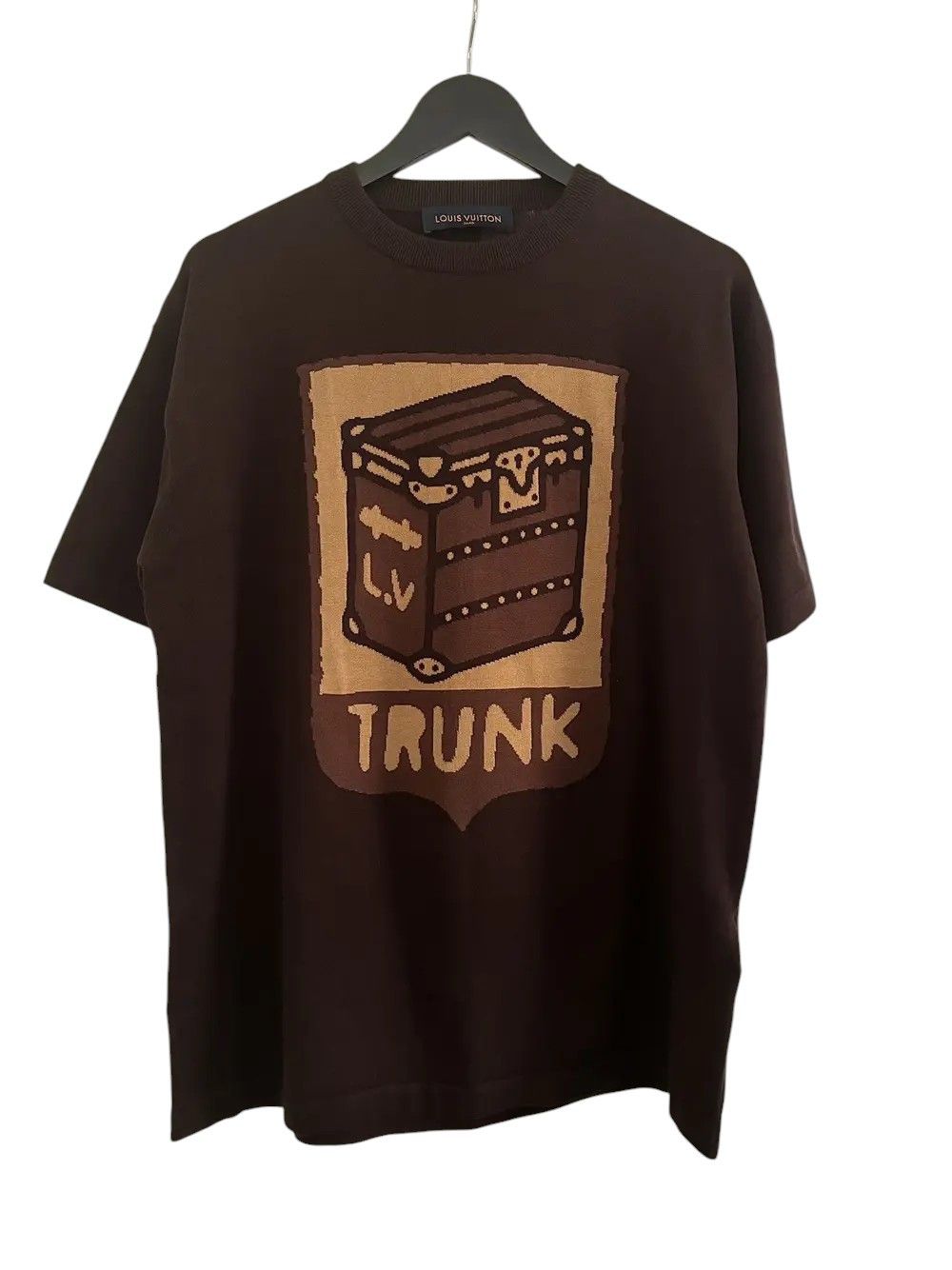 Louis Vuitton Louis Vuitton LV Trunk Print Lovers Crewneck