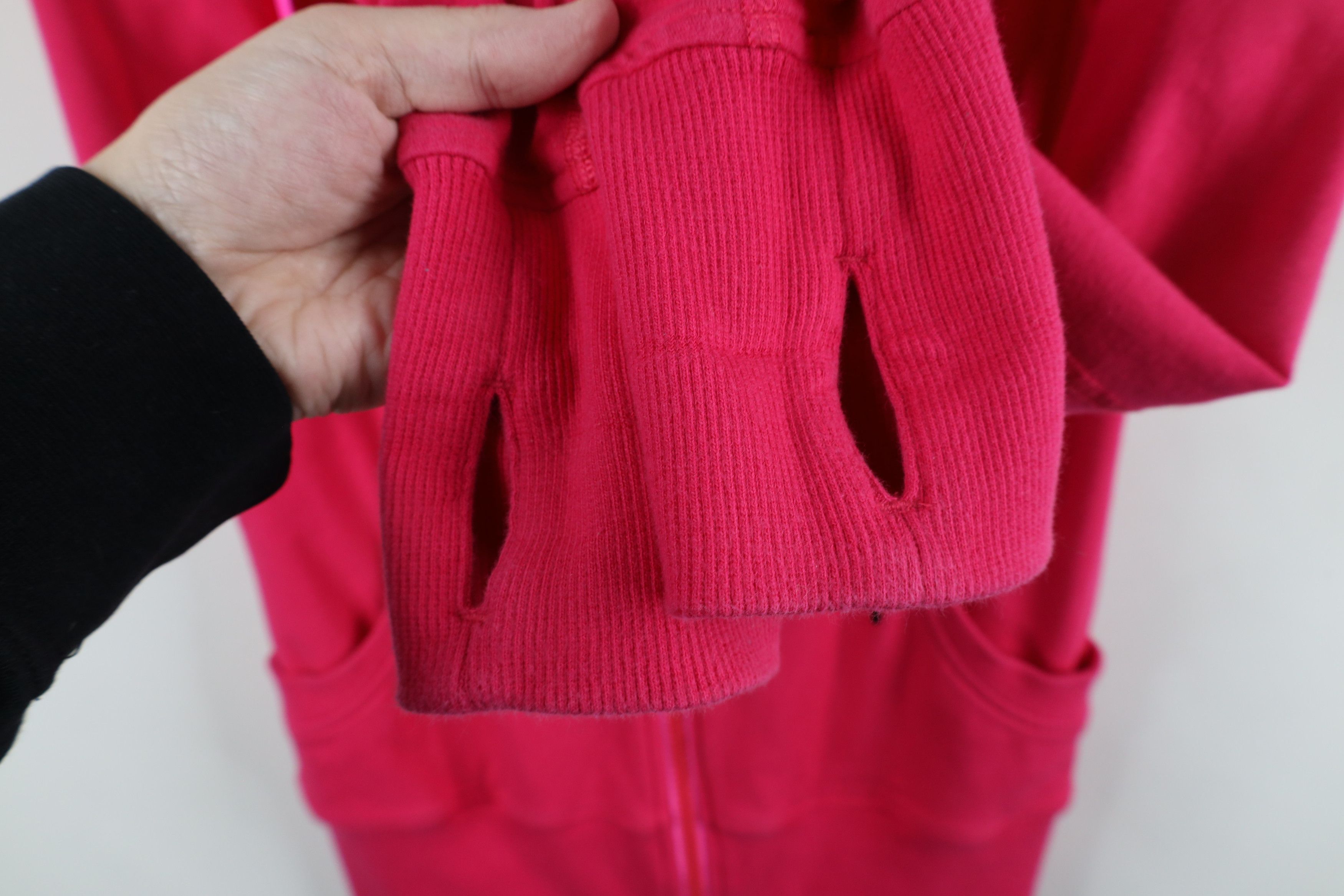 Lululemon × Vintage Vintage Lululemon Scuba Full Zip Hoodie Sweatshirt Pink Size XL / US 12-14 / IT 48-50 - 6 Thumbnail