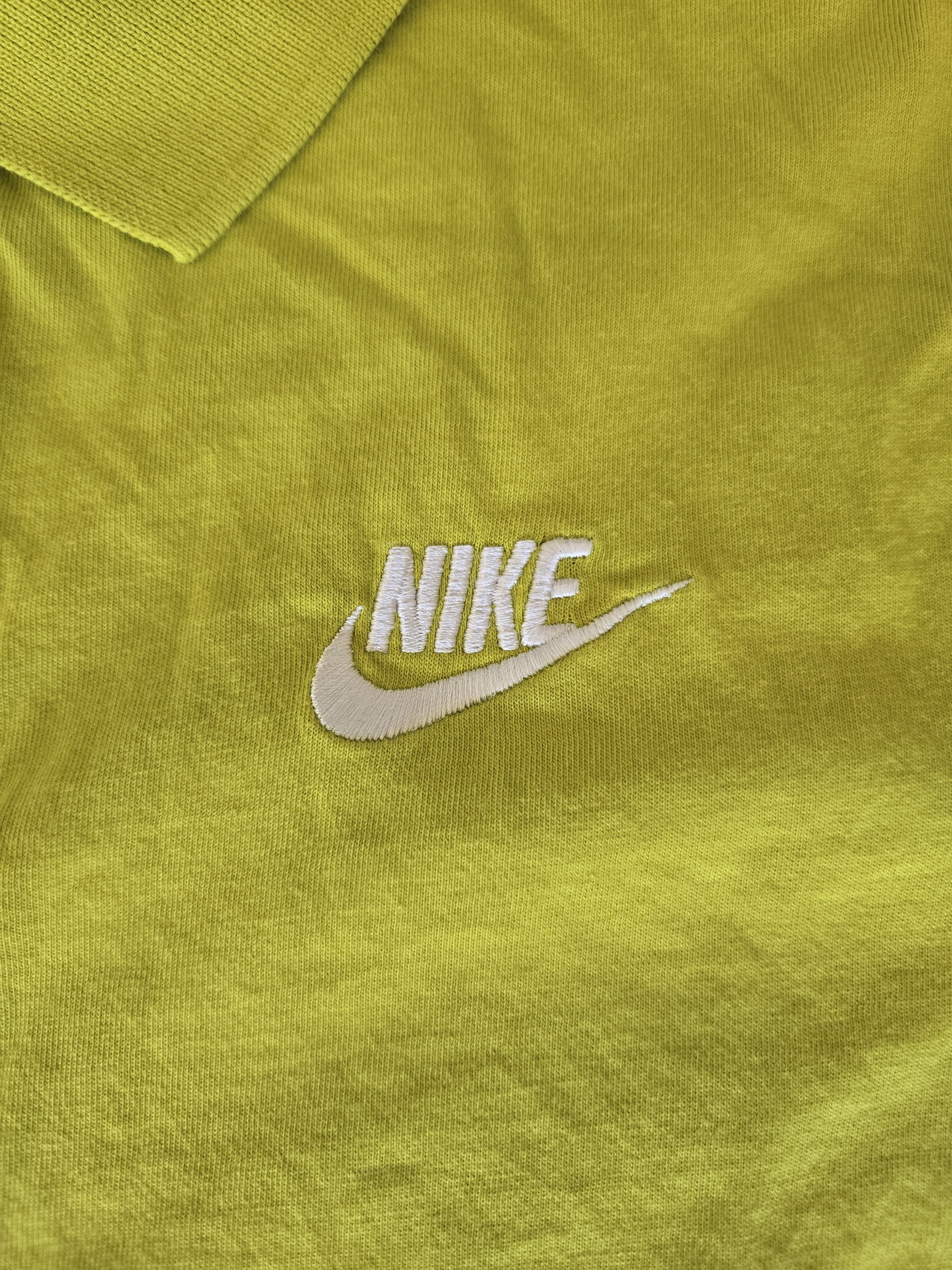 Nike Vintage Nike Polo Shirt Mens Large Yellow Y2K Size US L / EU 52-54 / 3 - 3 Thumbnail
