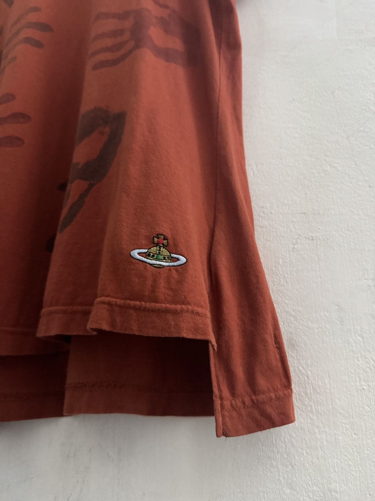 Vivienne Westwood Rare Vivienne Westwood Man Hand Printed Tee Size US L / EU 52-54 / 3 - 6 Thumbnail