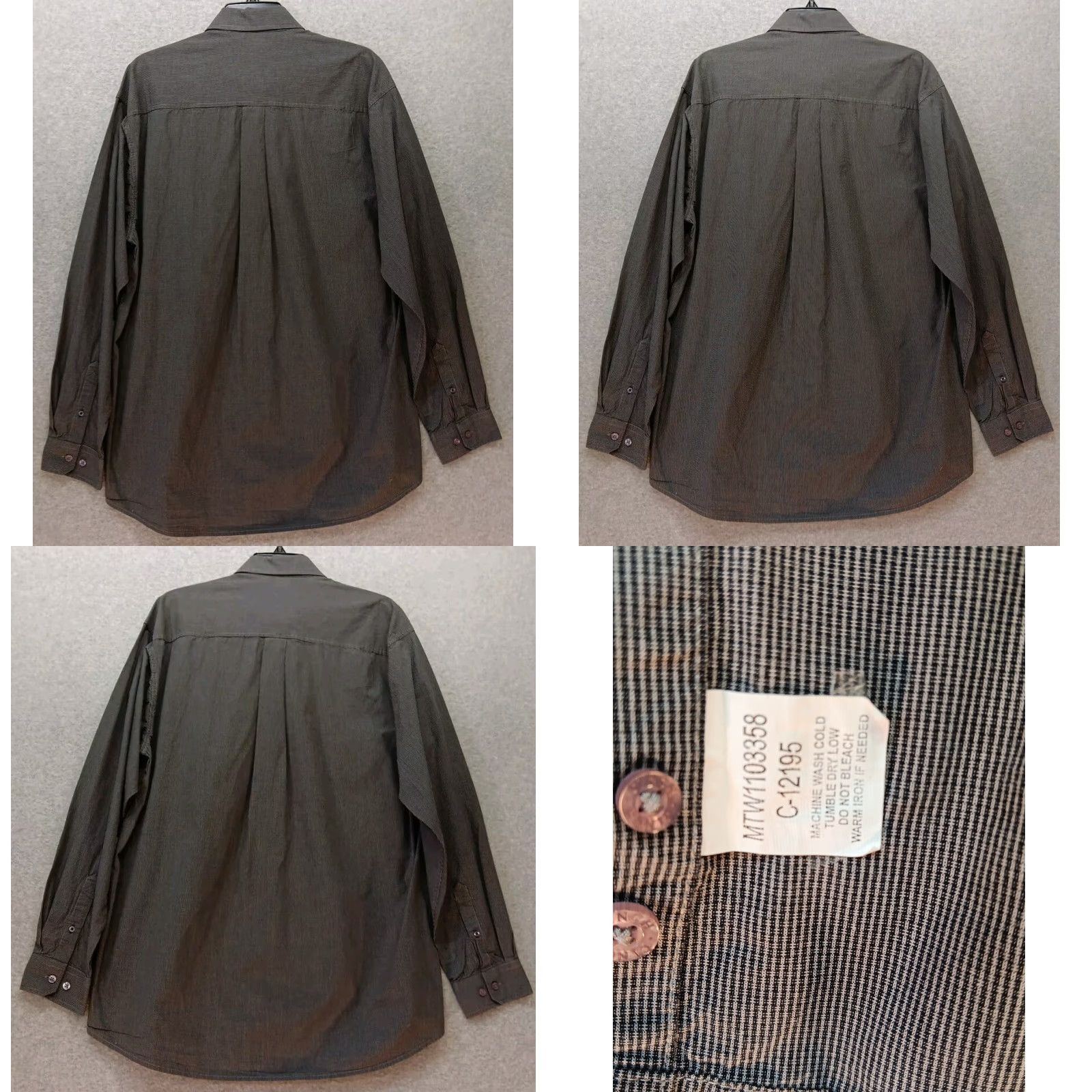 Logo 7 Cinch Shirt Long Sleeve Button-Up Black Men's L Pocket Logo Western Rodeo EUC Size US L / EU 52-54 / 3 - 8 Thumbnail