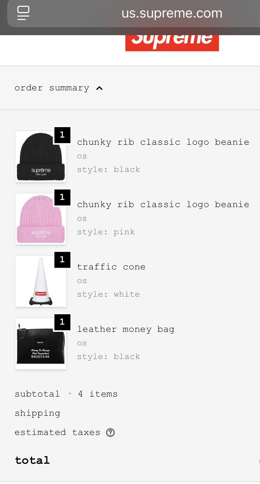 Supreme Supreme Traffic Cone Size ONE SIZE - 4 Thumbnail