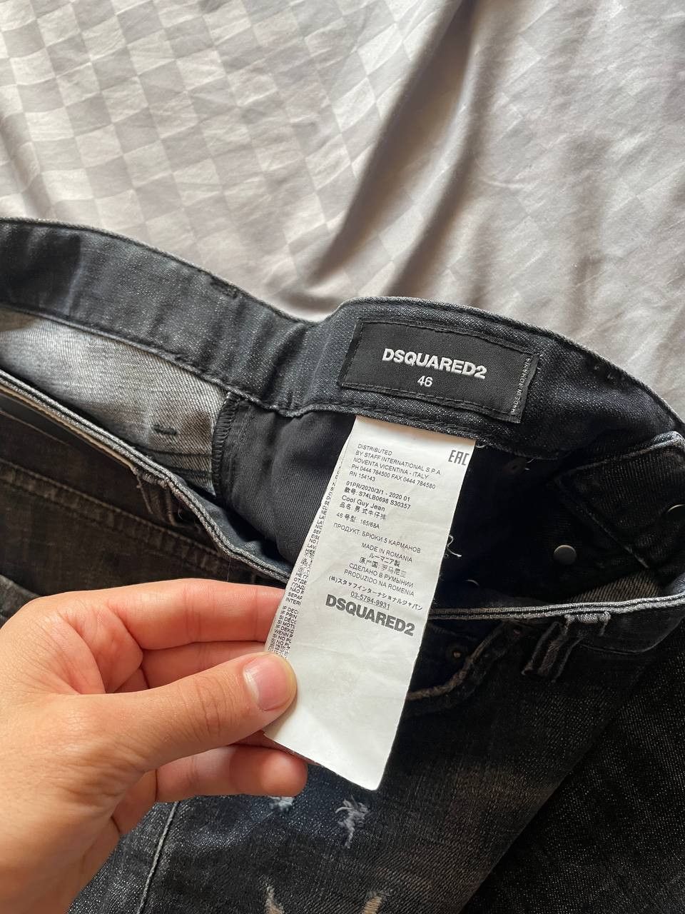 Designer Dsquared Jeans Japaneese Brand Style Size US 30 / EU 46 - 4 Thumbnail