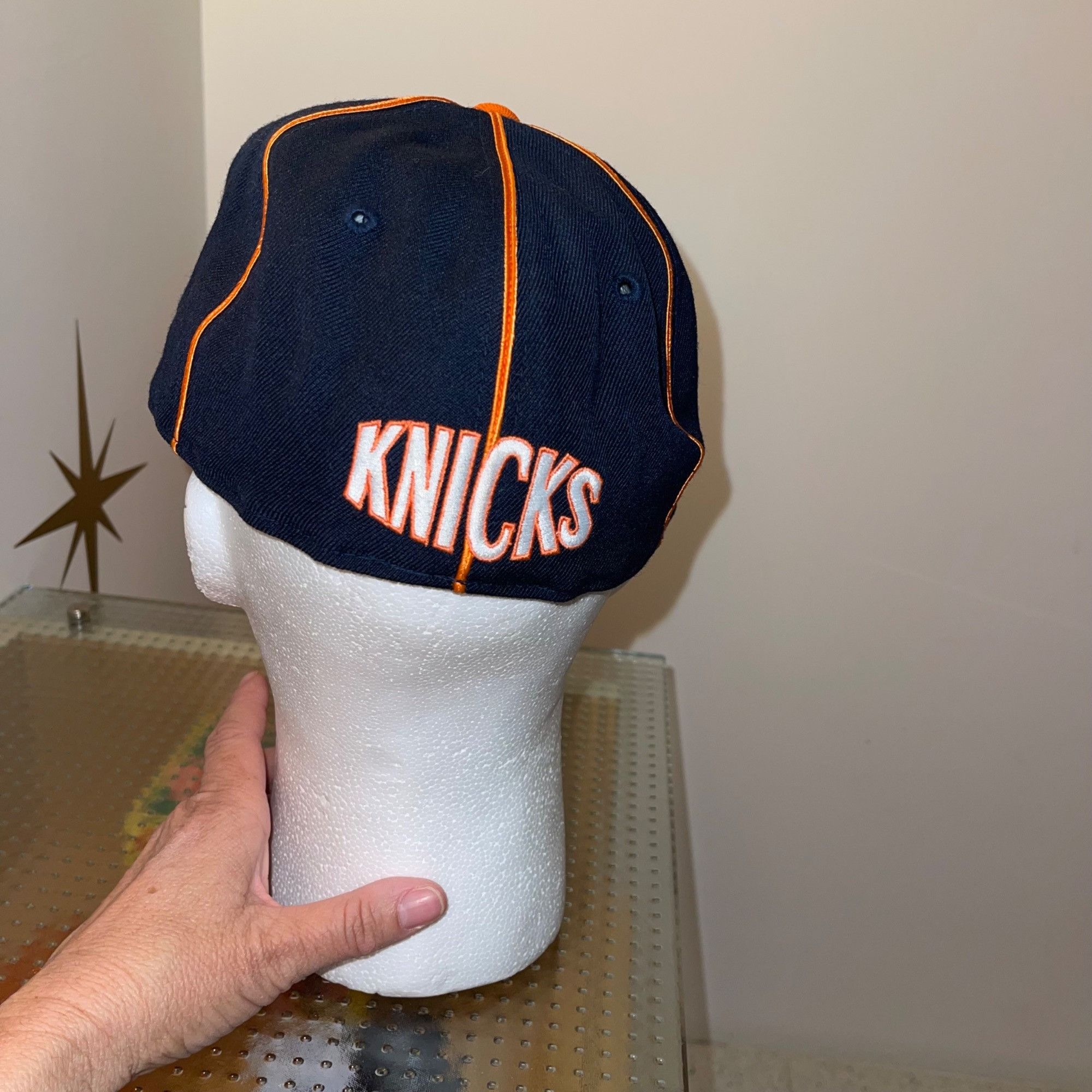Reebok Reebok Mens Cap Size 7.5 Blue New York Knicks Size ONE SIZE - 8 Thumbnail