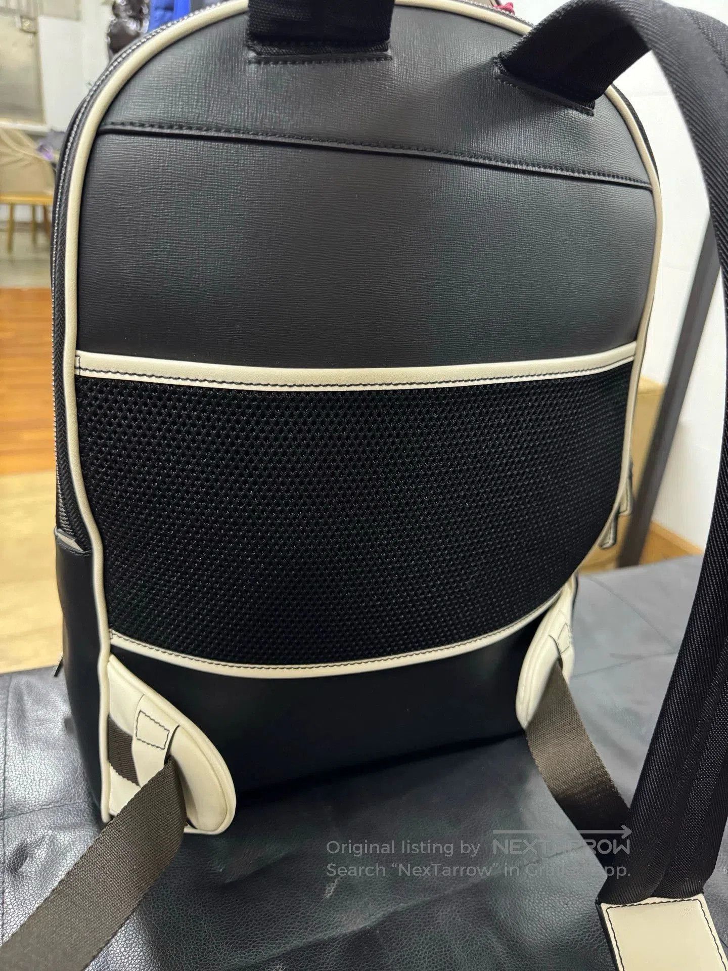 Bally Bally Black Leather Backpack with Color Accent. Size ONE SIZE - 4 Thumbnail