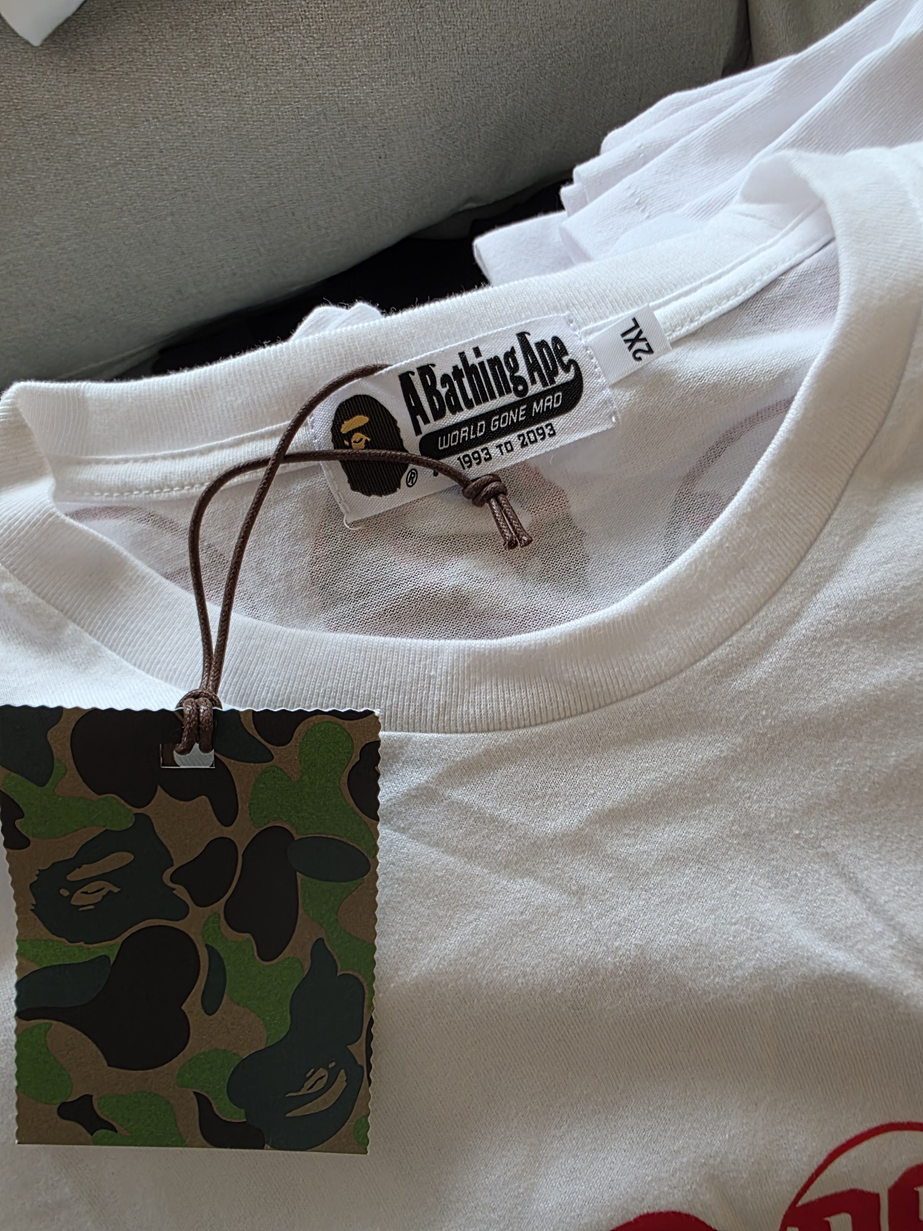 Bape × DC Comics Bape X DC Superman Tee Size US XXL / EU 58 / 5 - 3 Thumbnail