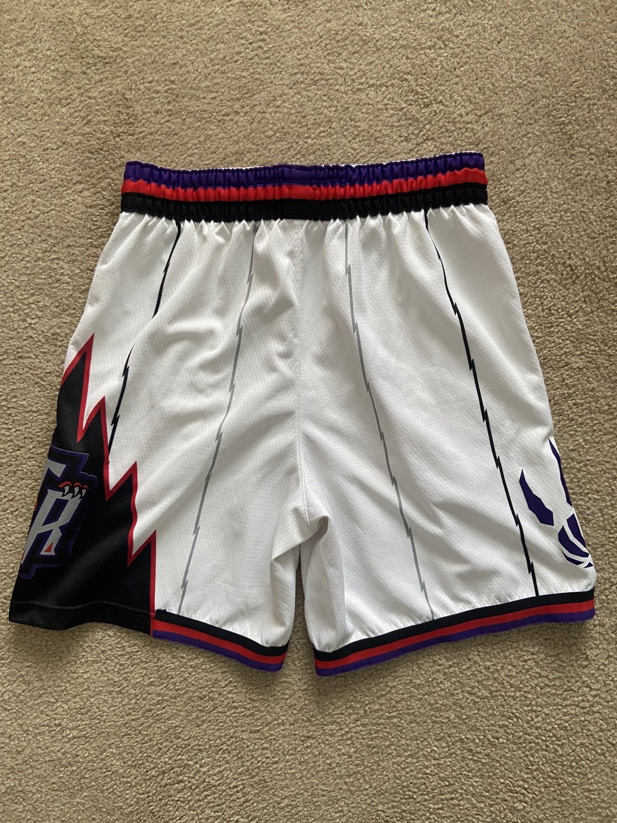 Nike Nike Toronto Raptors Retro Shorts Size US 34 / EU 50 - 2 Thumbnail