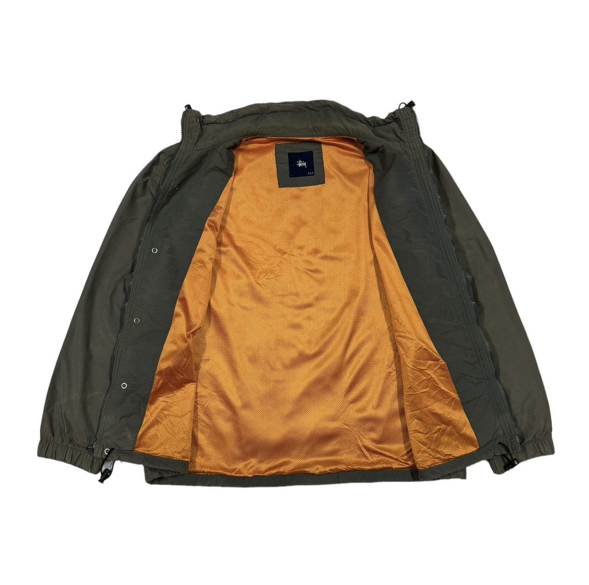 Stussy × Vintage Vtg🔥90’s Stussy USA Sunfaded Windbreaker Jacket Size US L / EU 52-54 / 3 - 2 Thumbnail