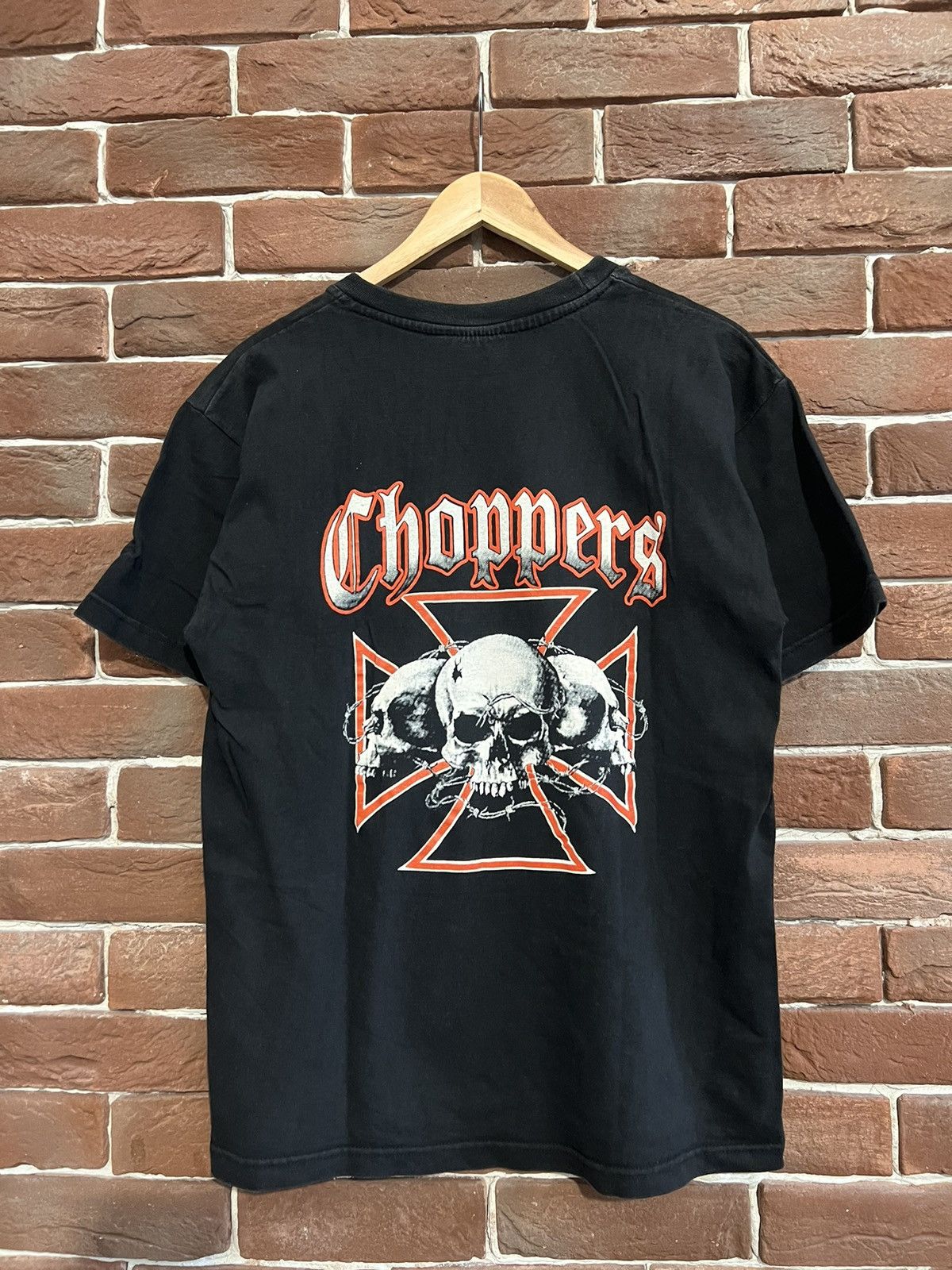 Vintage Rare West Coast Choppers Vintage Tee 00s Harley Motorcycle Size US L / EU 52-54 / 3 - 2 Thumbnail