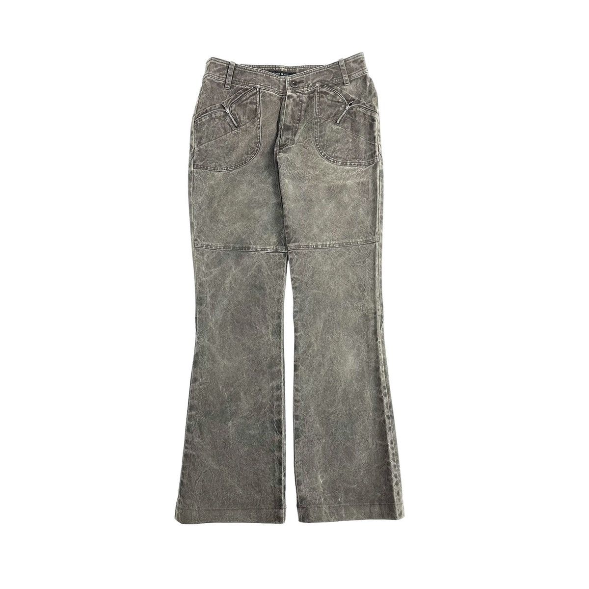 Avant Le Temps Washed Flare Jeans